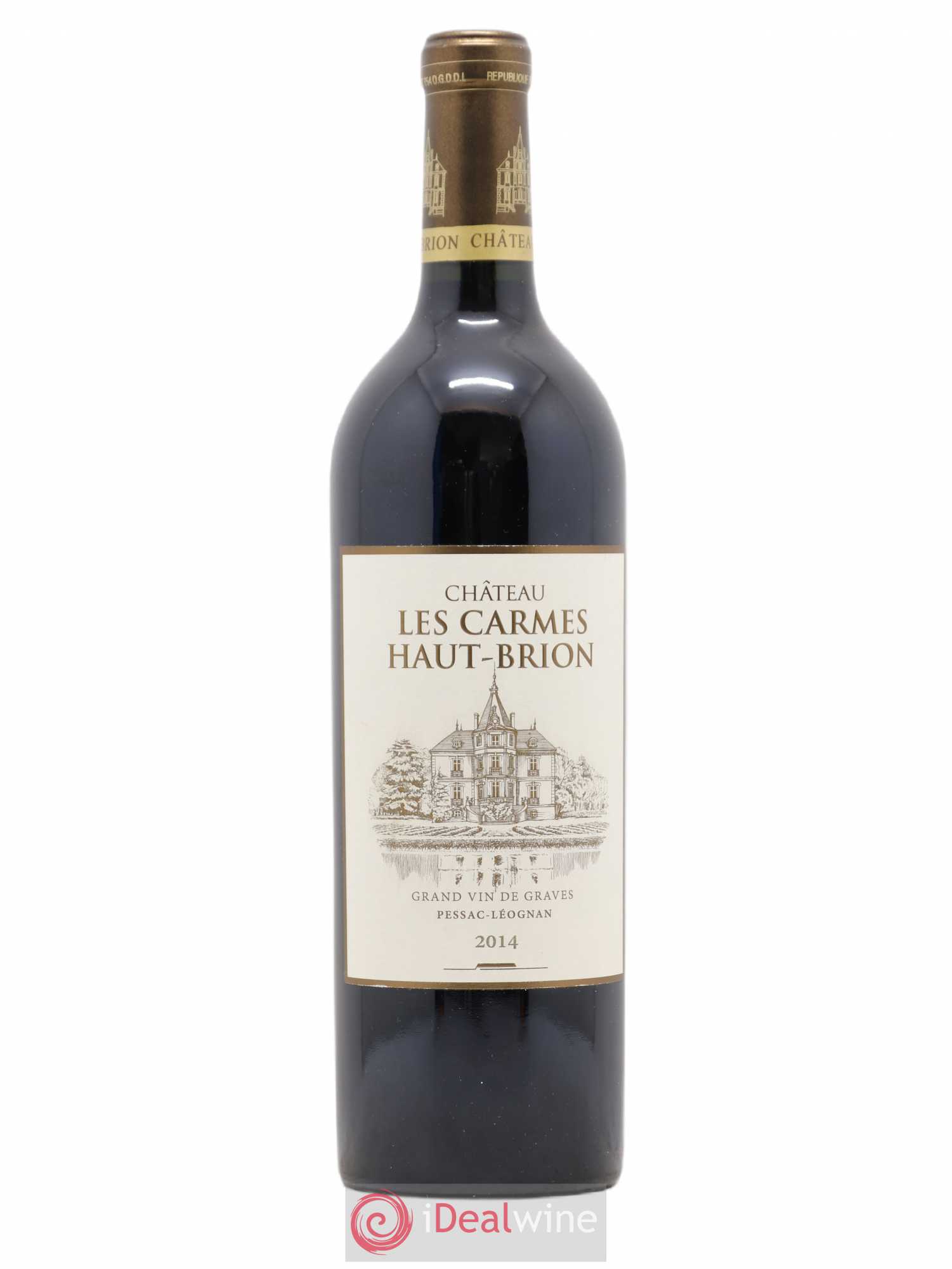 Château Les Carmes Haut-Brion 2014 - Lot de 1 bouteille - 0