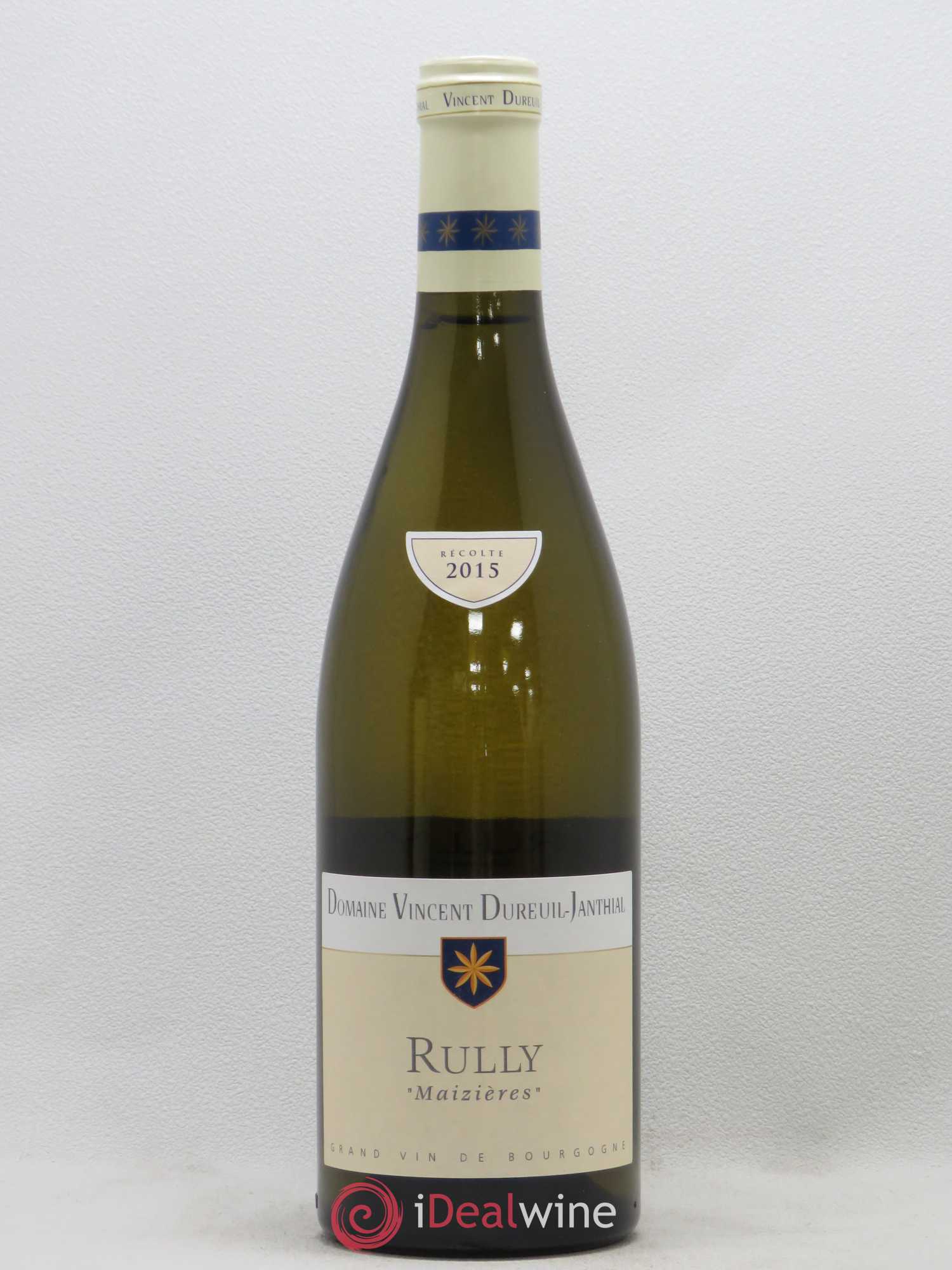 Rully Maizières Vincent Dureuil-Janthial 2015 - Lot de 1 bouteille - 0
