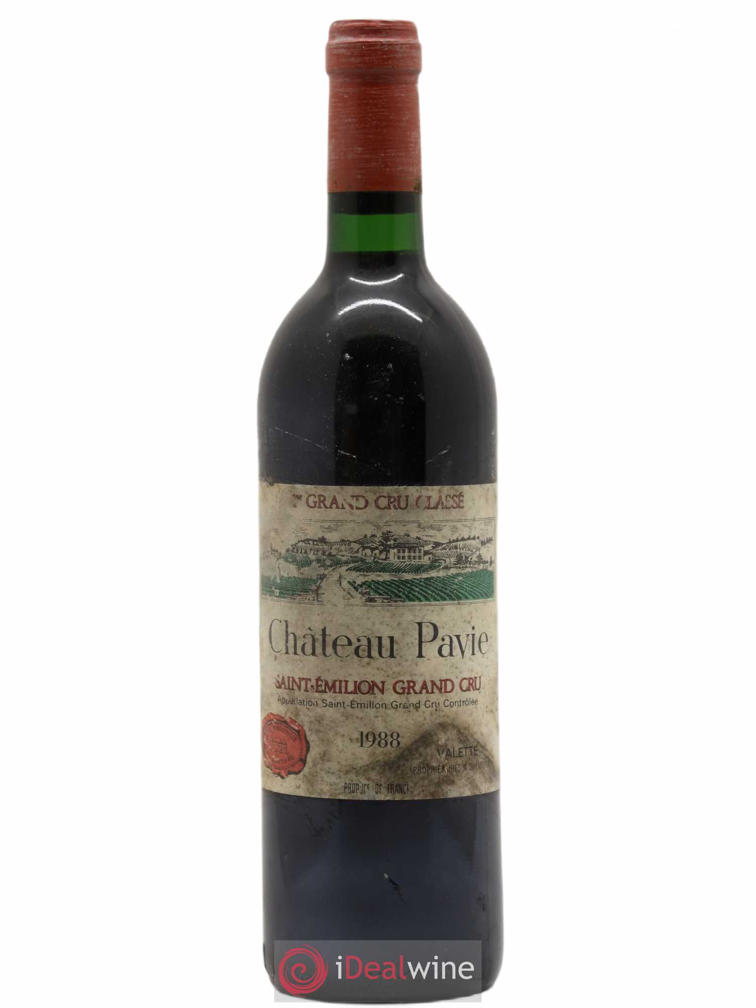 Château Pavie 1er Grand Cru Classé A 1988 - Lot de 1 bouteille - 0