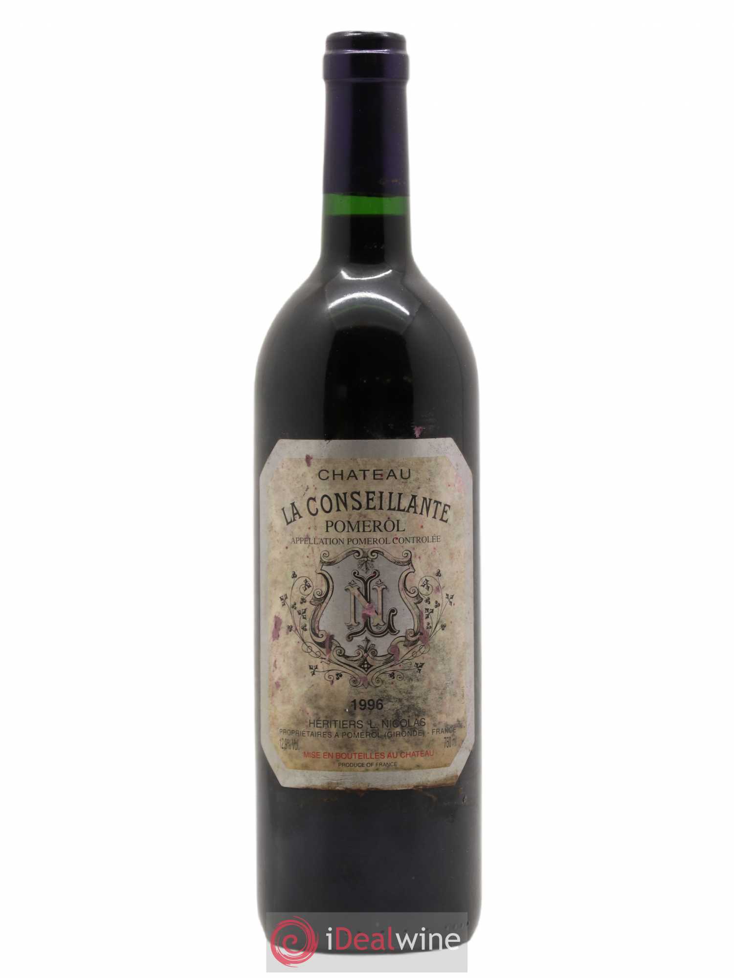 Château la Conseillante 1996 - Lot de 1 bouteille - 0