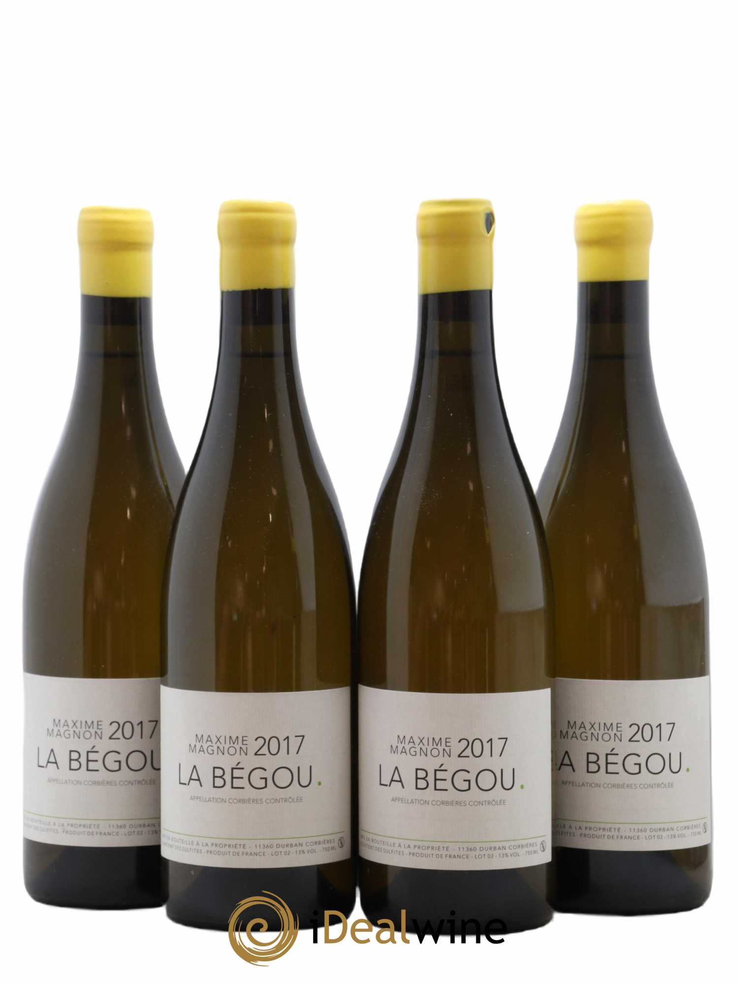 Corbières La Bégou Maxime Magnon 2017 - Lot de 4 bouteilles - 0