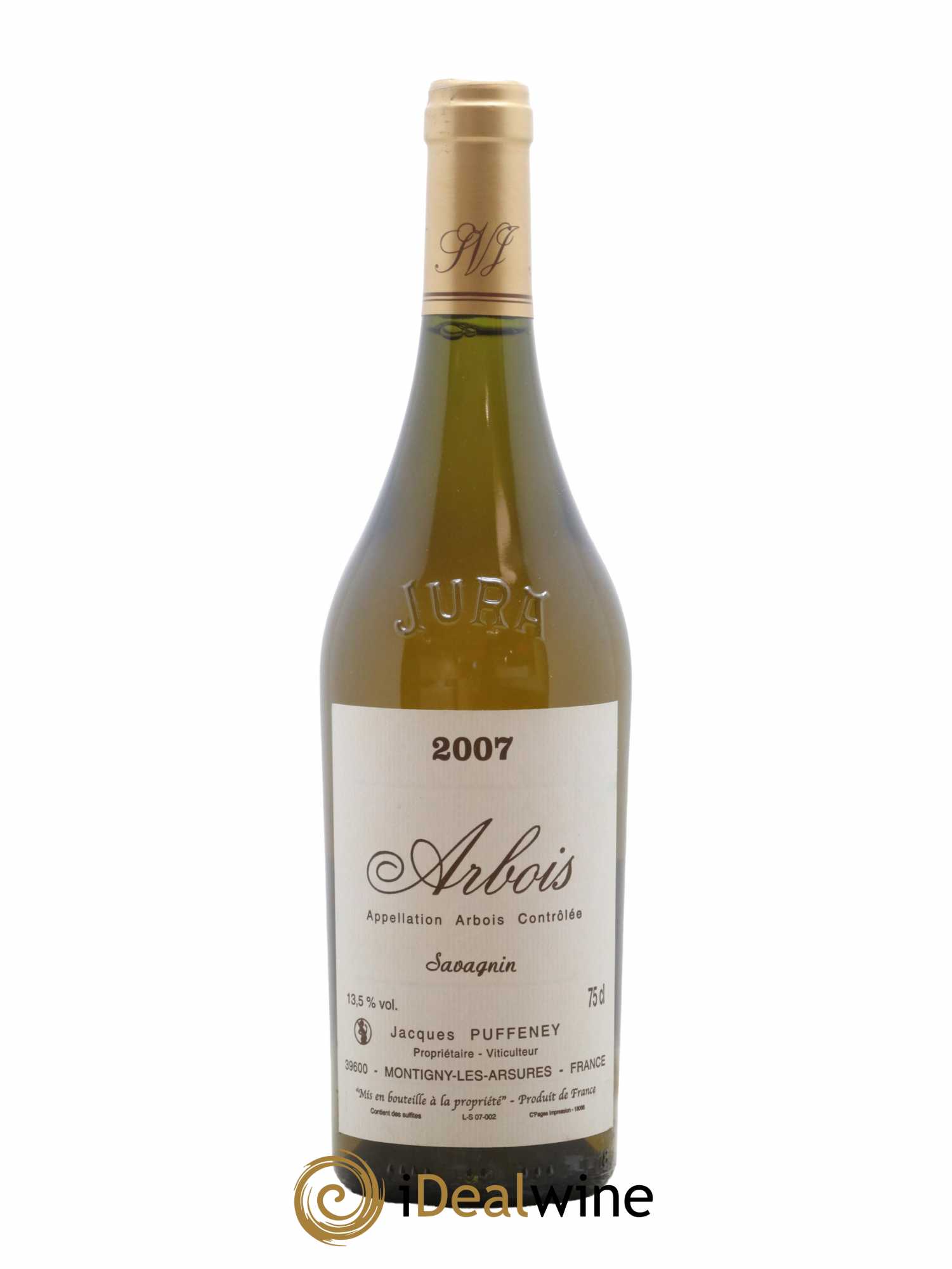 Arbois Savagnin Jacques Puffeney 2007 - Lot de 1 bouteille - 0