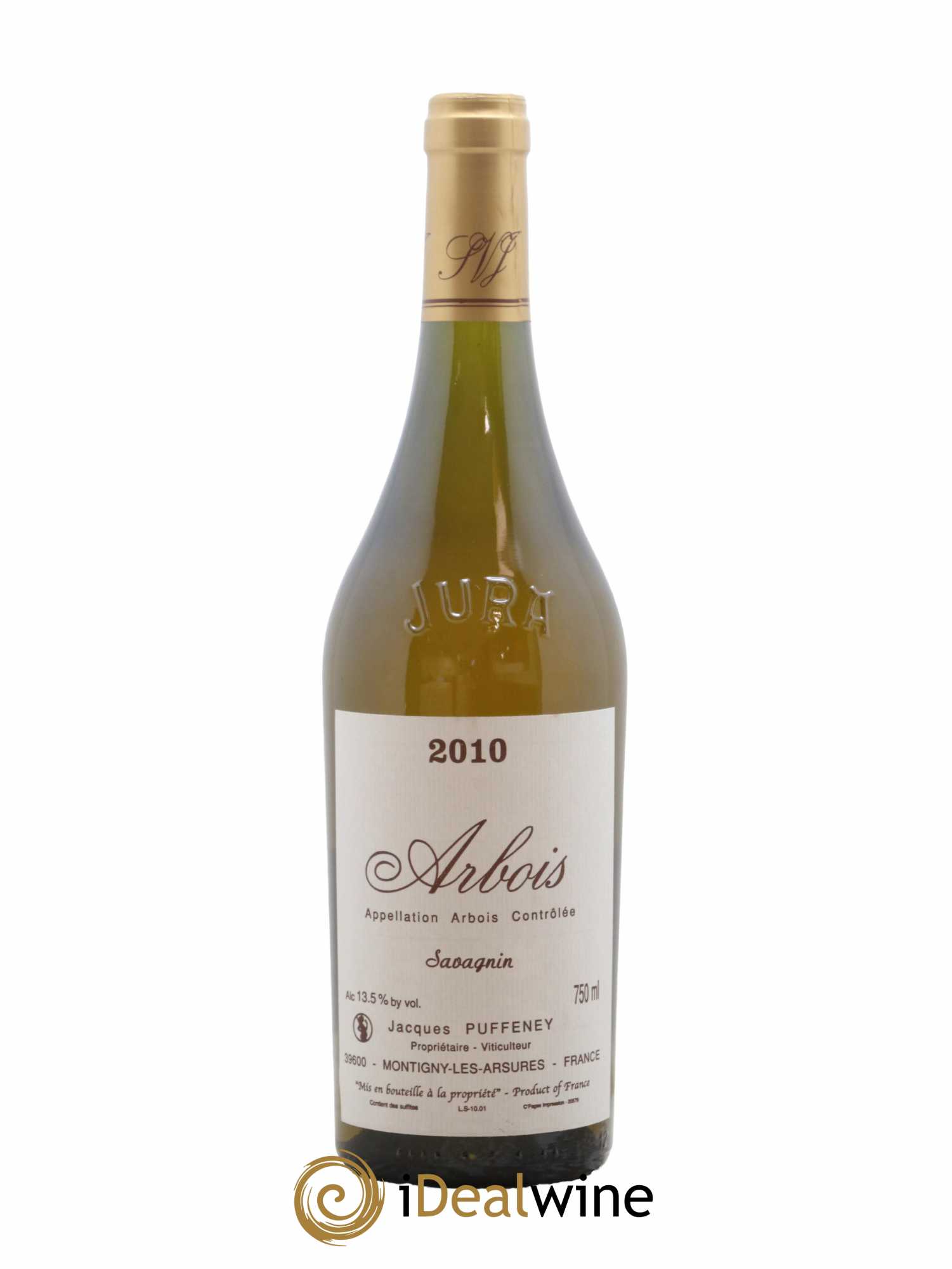 Arbois Savagnin Jacques Puffeney 2010 - Lot de 1 bouteille - 0