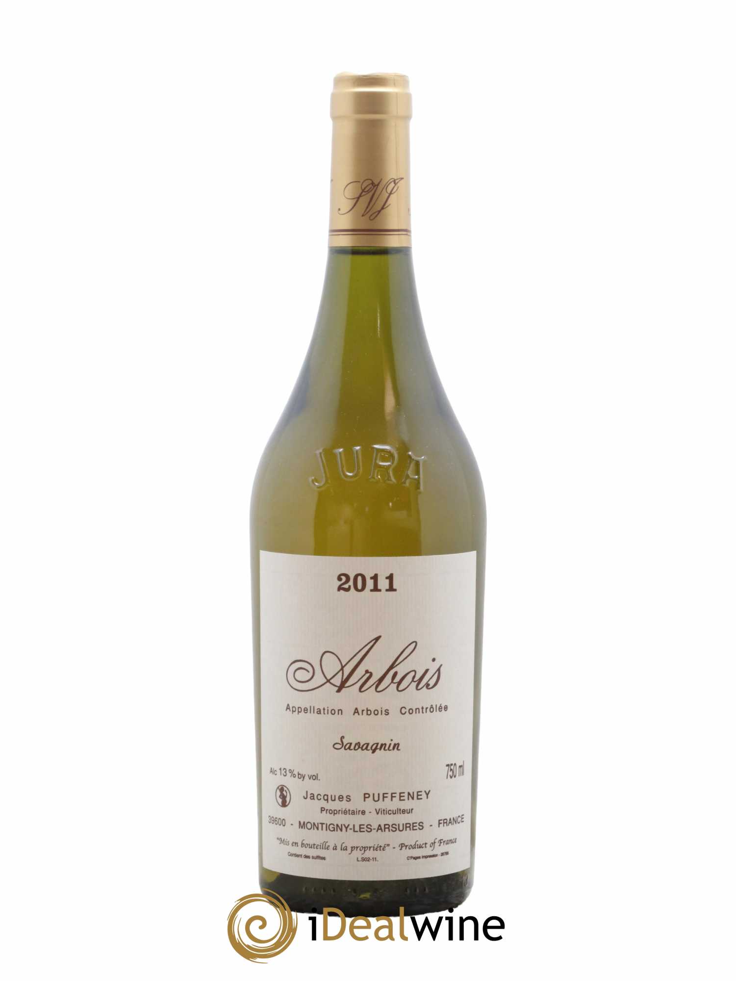 Arbois Savagnin Jacques Puffeney 2011 - Lot de 1 bouteille - 0