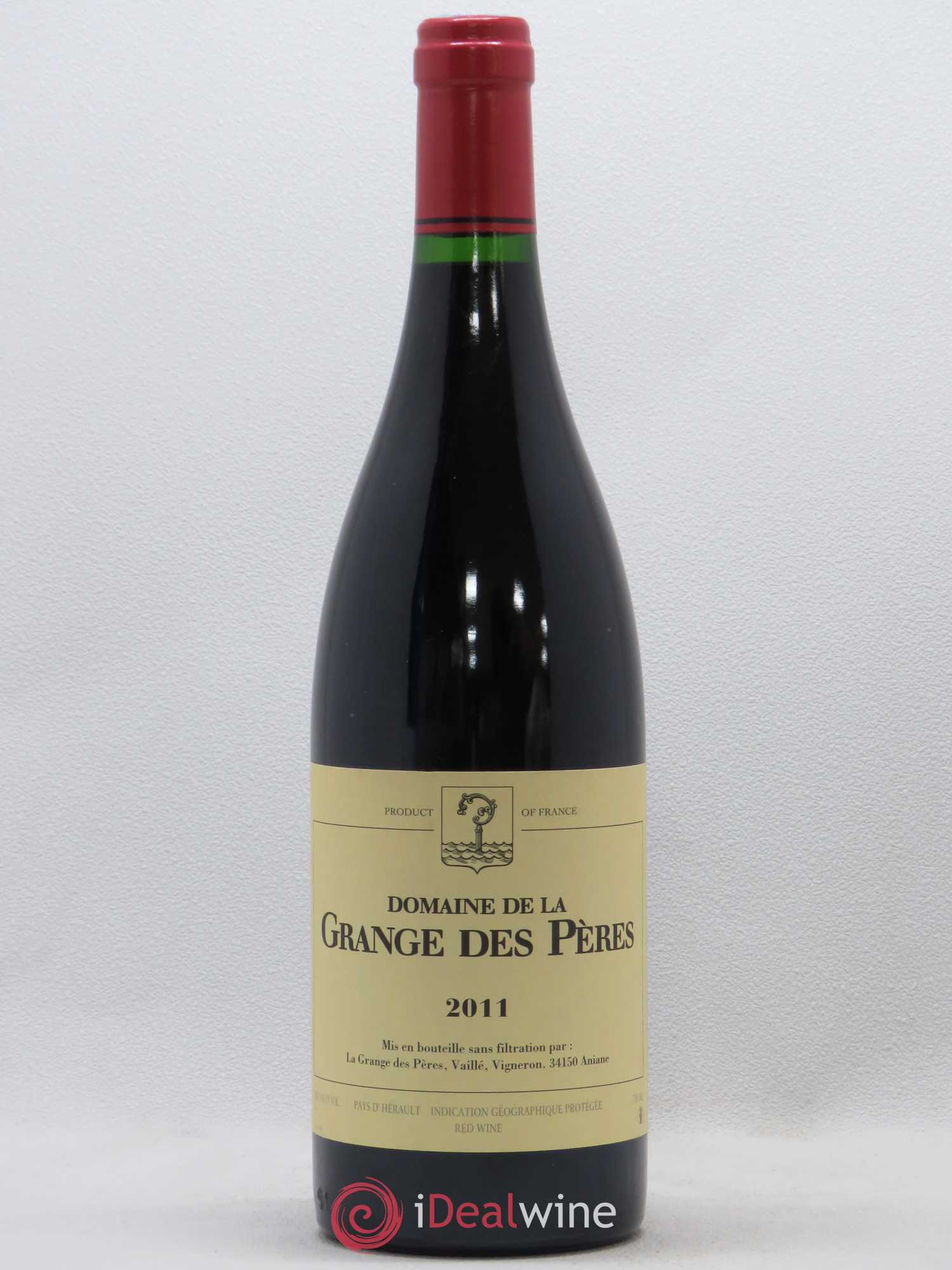 Pays d'Hérault Grange des Pères Laurent Vaillé 2011 - Lot de 1 bouteille - 0