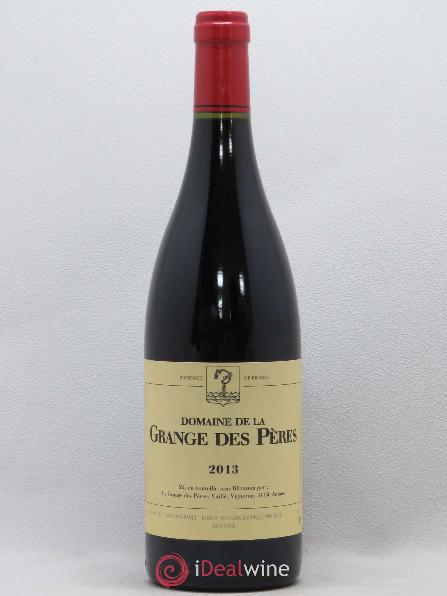 Pays d'Hérault Grange des Pères Laurent Vaillé 2013 - Lot de 1 bouteille - 0