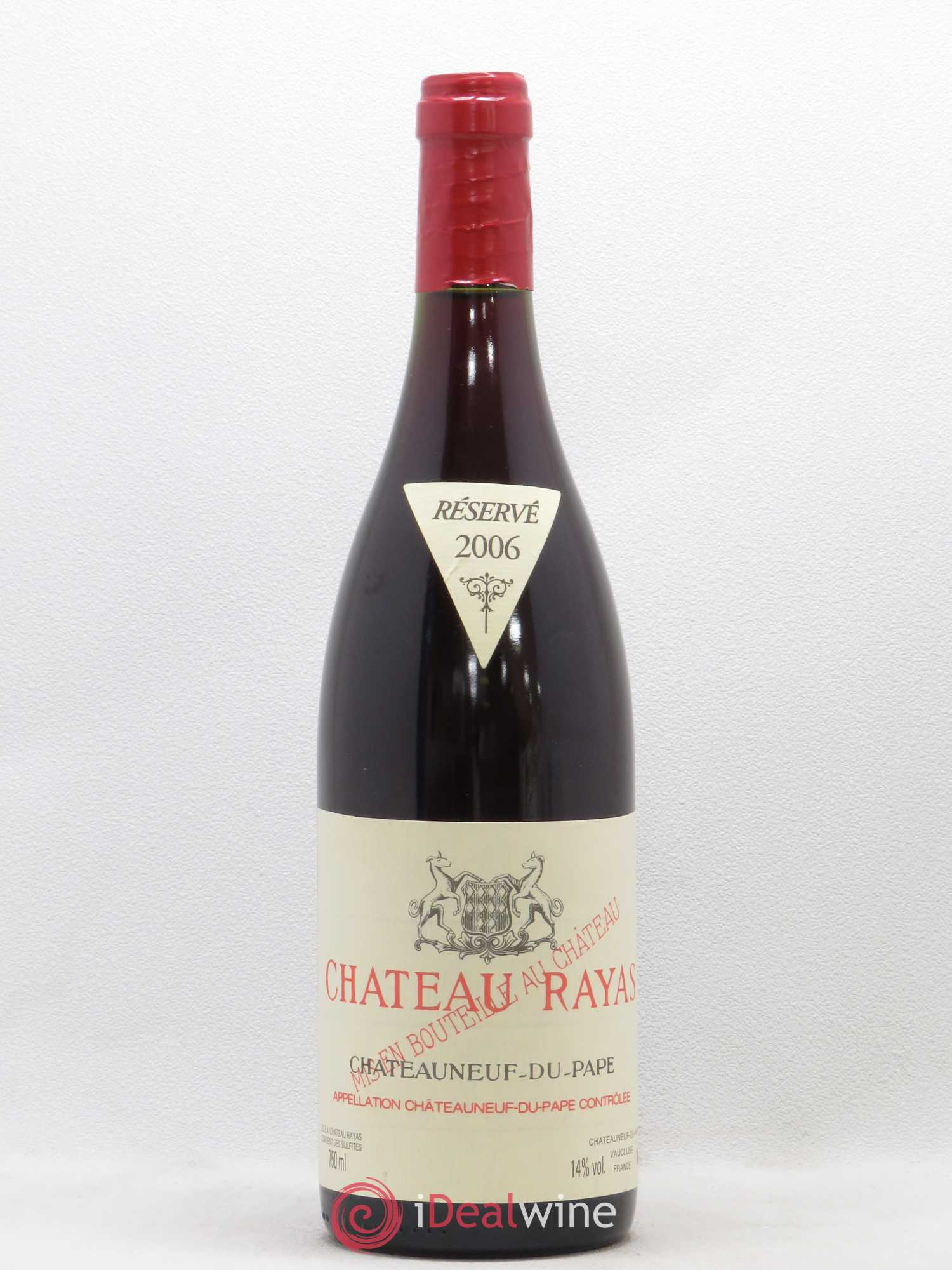 Châteauneuf-du-Pape Château Rayas Emmanuel Reynaud 2006 - Lot de 1 bouteille - 0