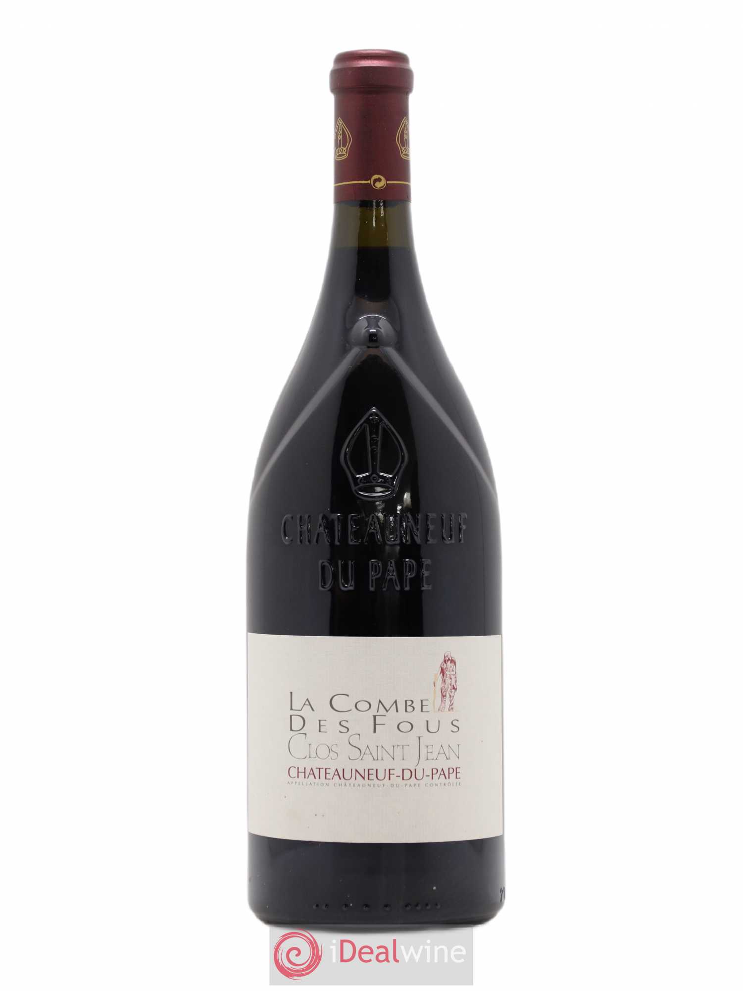 Châteauneuf-du-Pape Clos Saint-Jean La Combe des Fous Pascal et Vincent Maurel 2012 - Lot de 1 magnum - 0