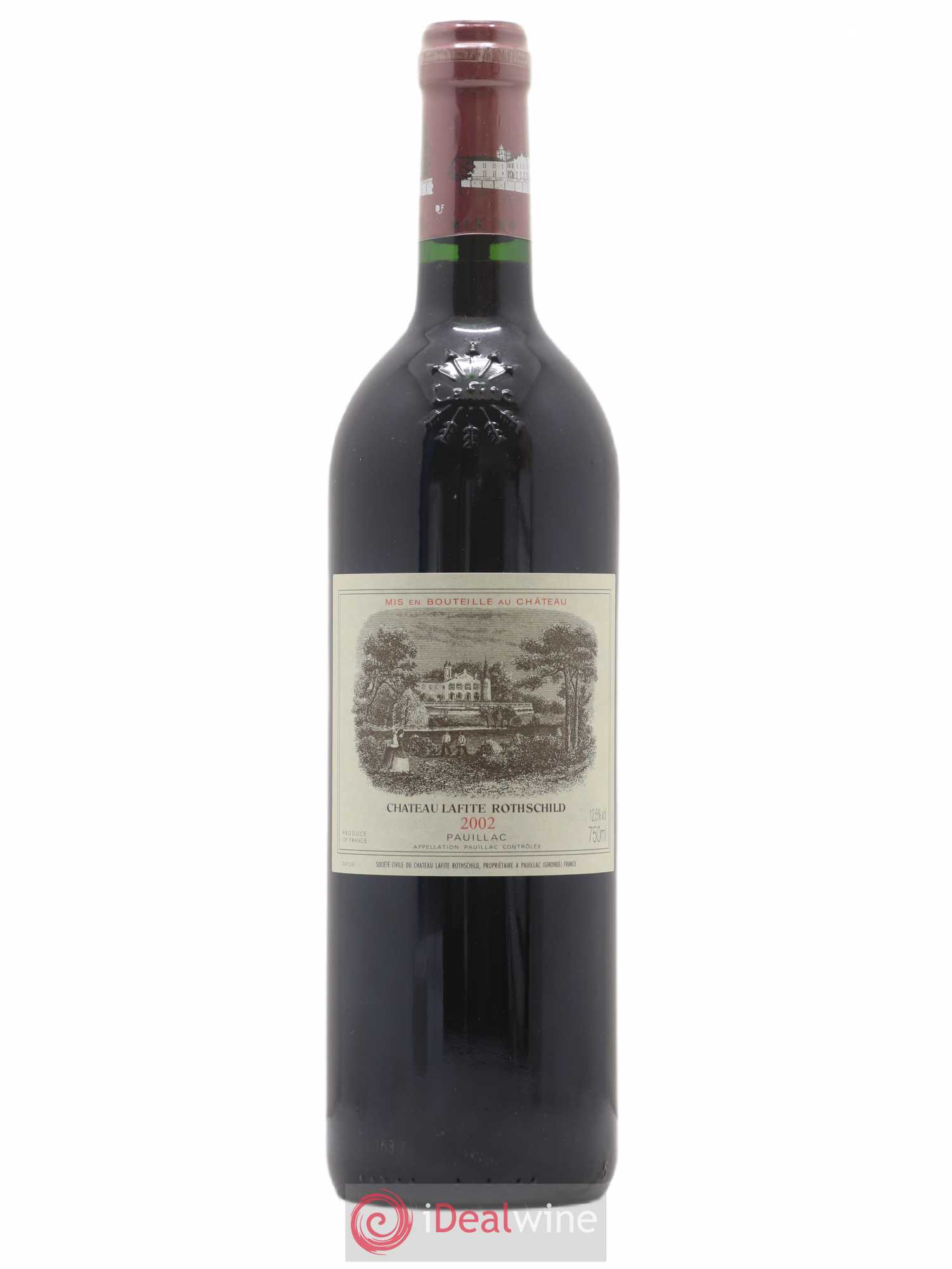 Château Lafite Rothschild 1er Grand Cru Classé 2002 - Lot de 1 bouteille - 0