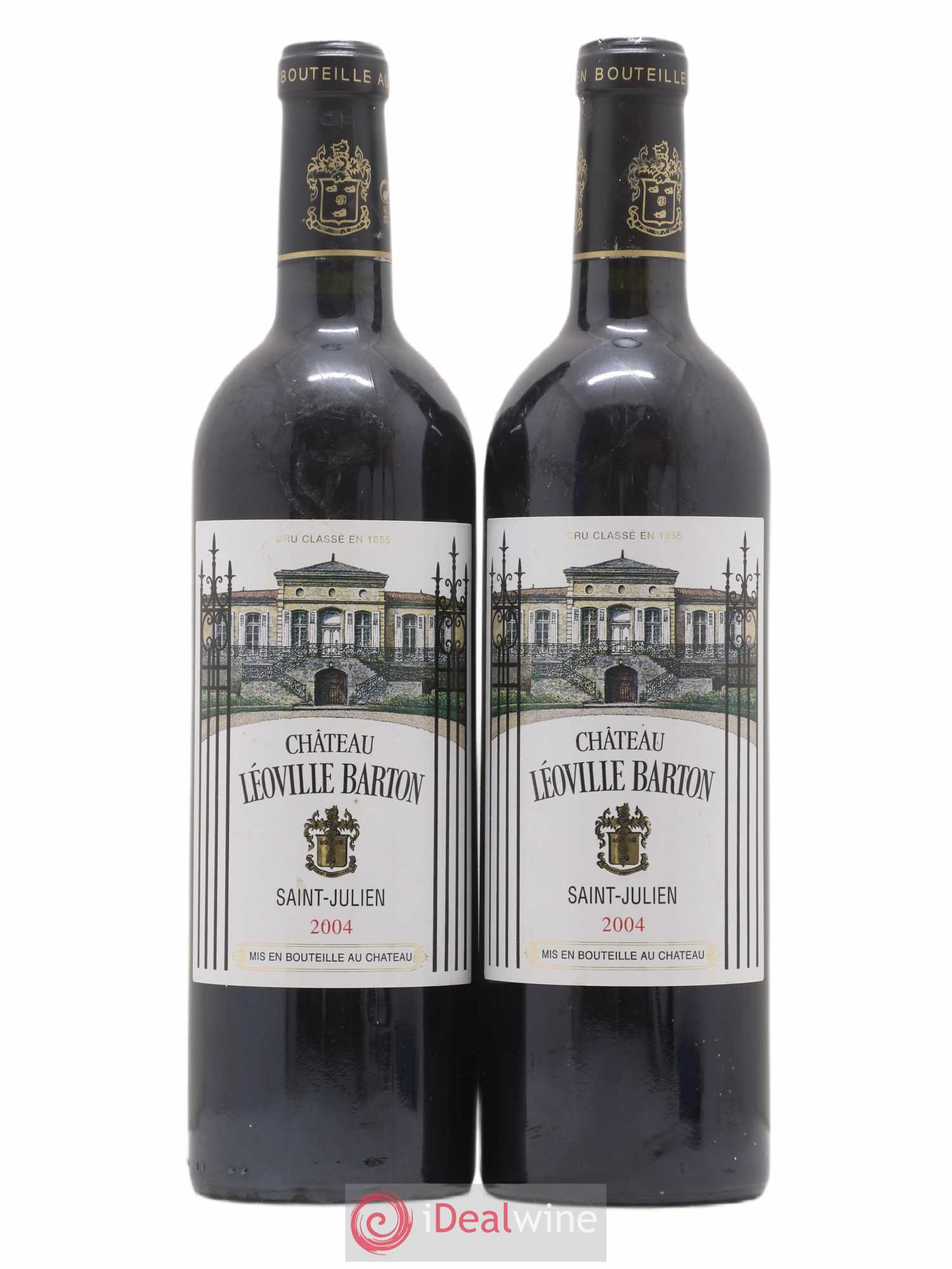 Château Léoville Barton 2ème Grand Cru Classé 2004 - Lot de 2 bouteilles - 0