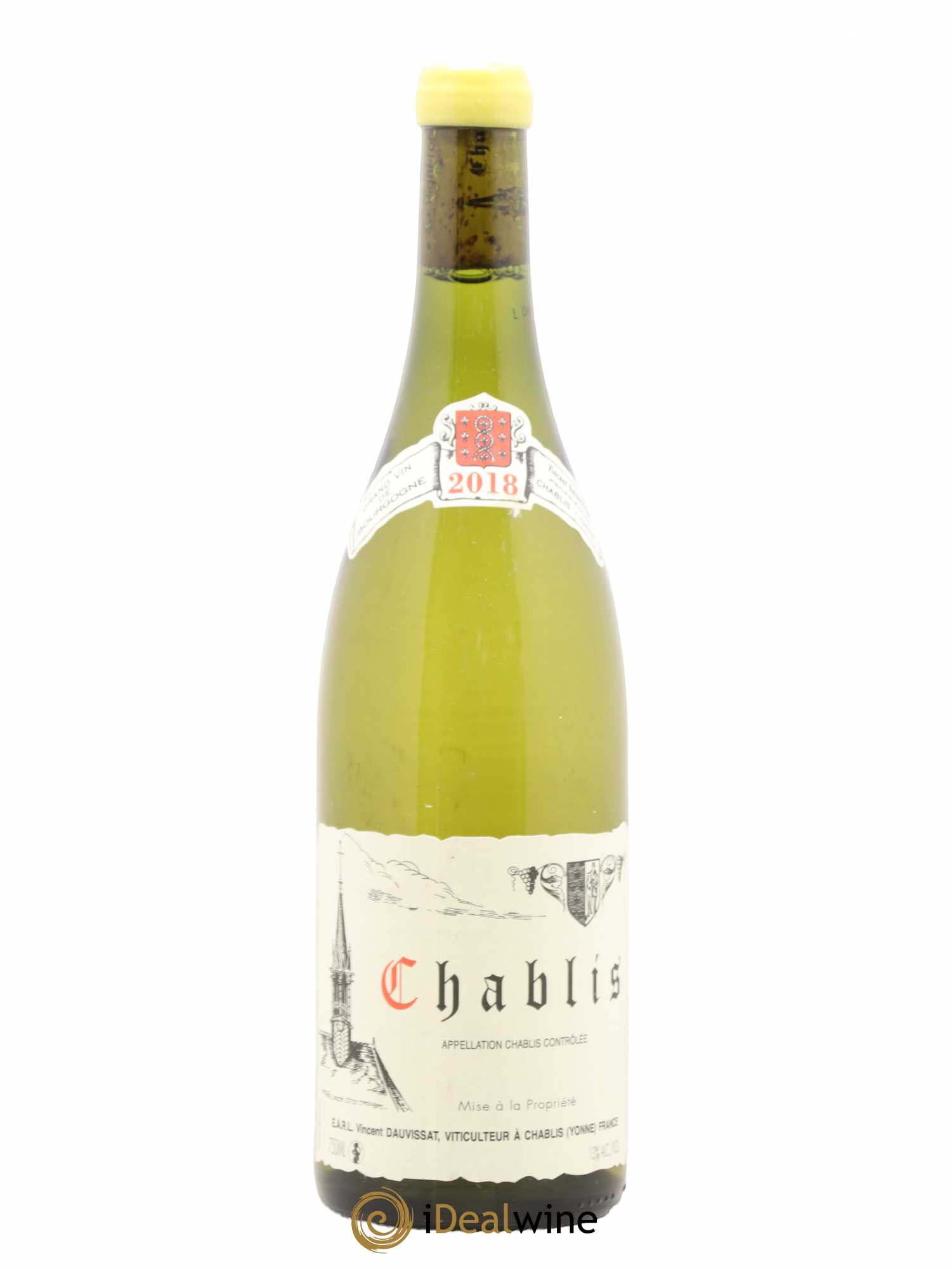 Chablis Vincent Dauvissat (Domaine) 2018 - Lot de 1 bouteille - 0