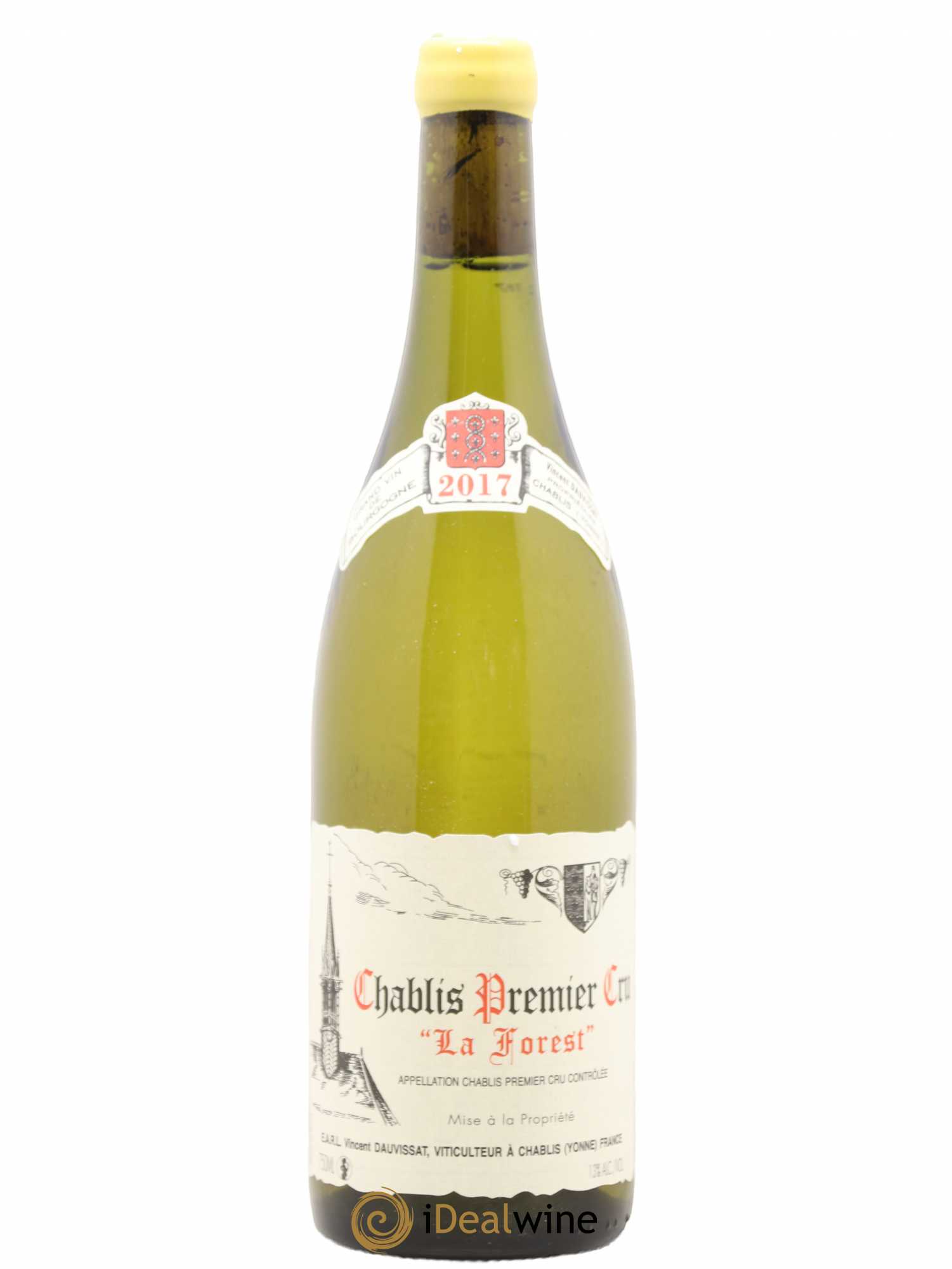 Chablis 1er Cru La Forest Vincent Dauvissat (Domaine) 2017 - Lot de 1 bouteille - 0