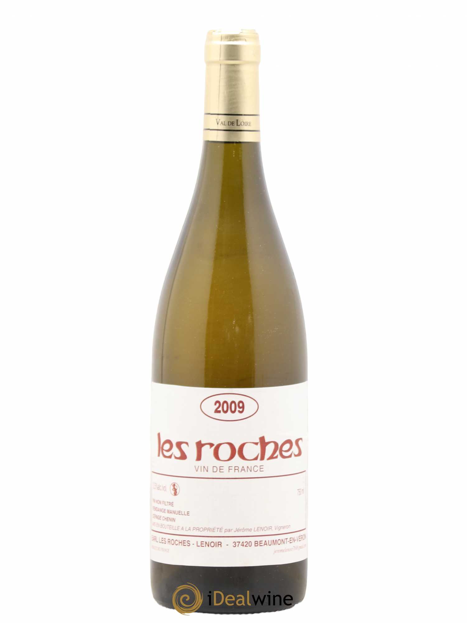 Vin de France Les Roches Lenoir 2009 - Lot de 1 bouteille - 0
