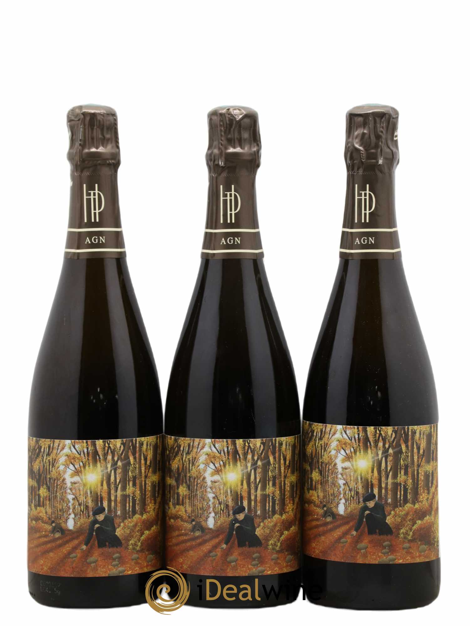 L'Appel de la Fôret Romain Henin Extra Brut 2015 - Lot de 3 bouteilles - 0