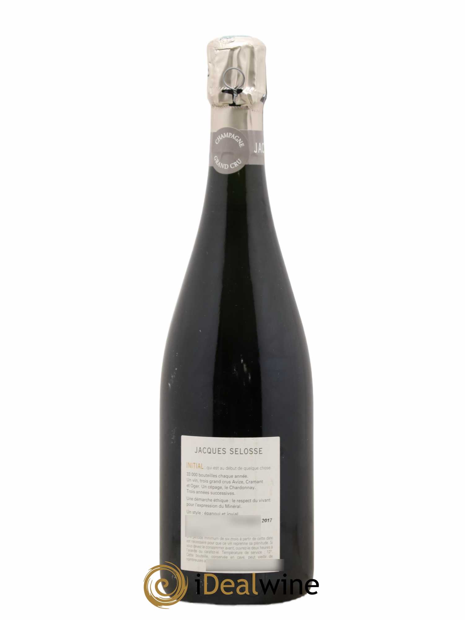 Initial Brut Jacques Selosse - Lot de 1 bouteille - 1