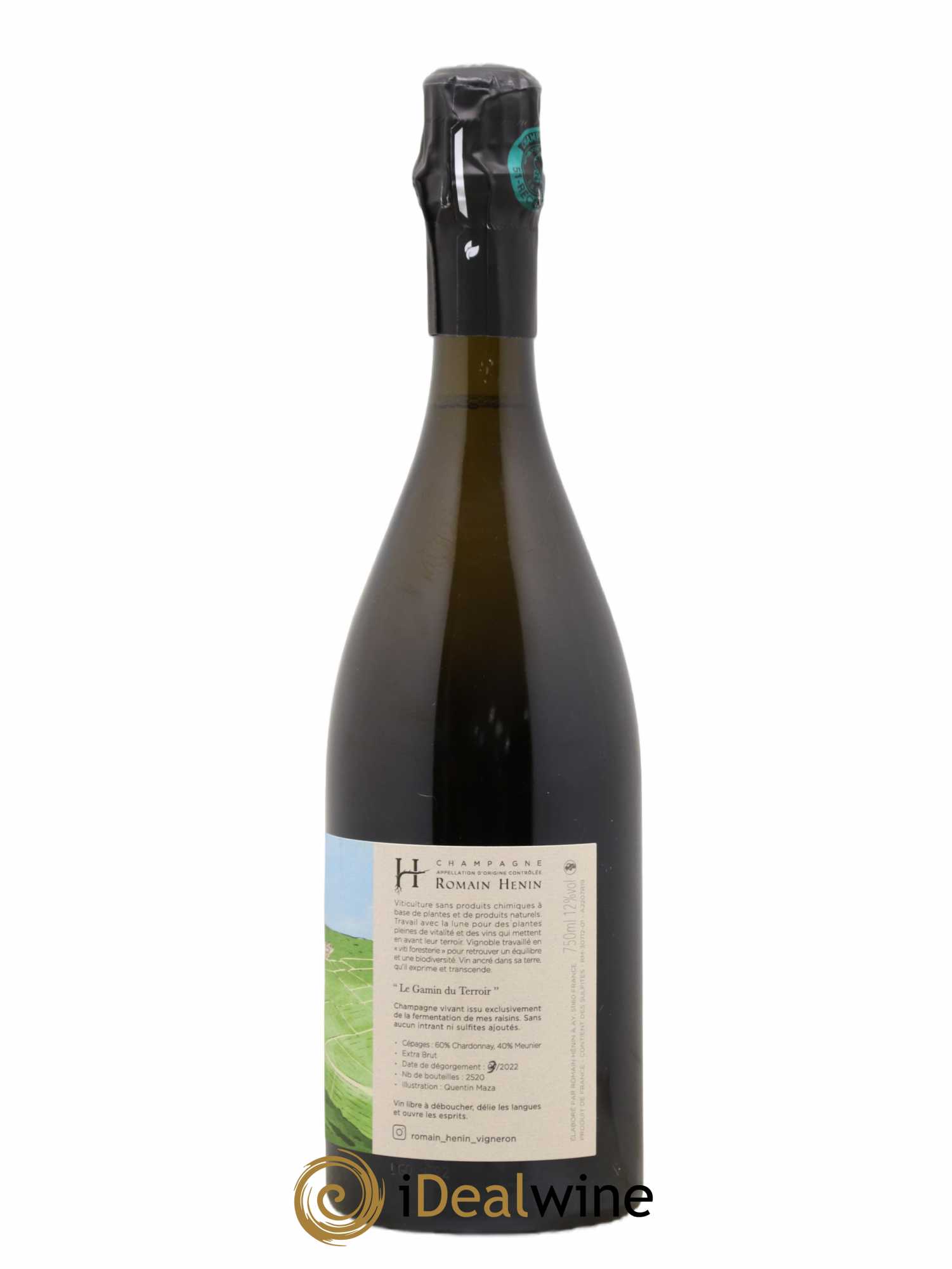 Gamin du Terroir Romain Henin Extra Brut  - Lot of 1 bottle - 1