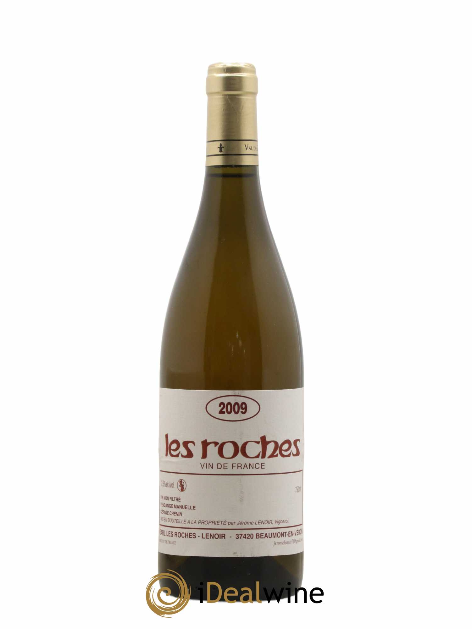 Vin de France Les Roches Lenoir (Domaine) 2009 - Lot de 1 bouteille - 0