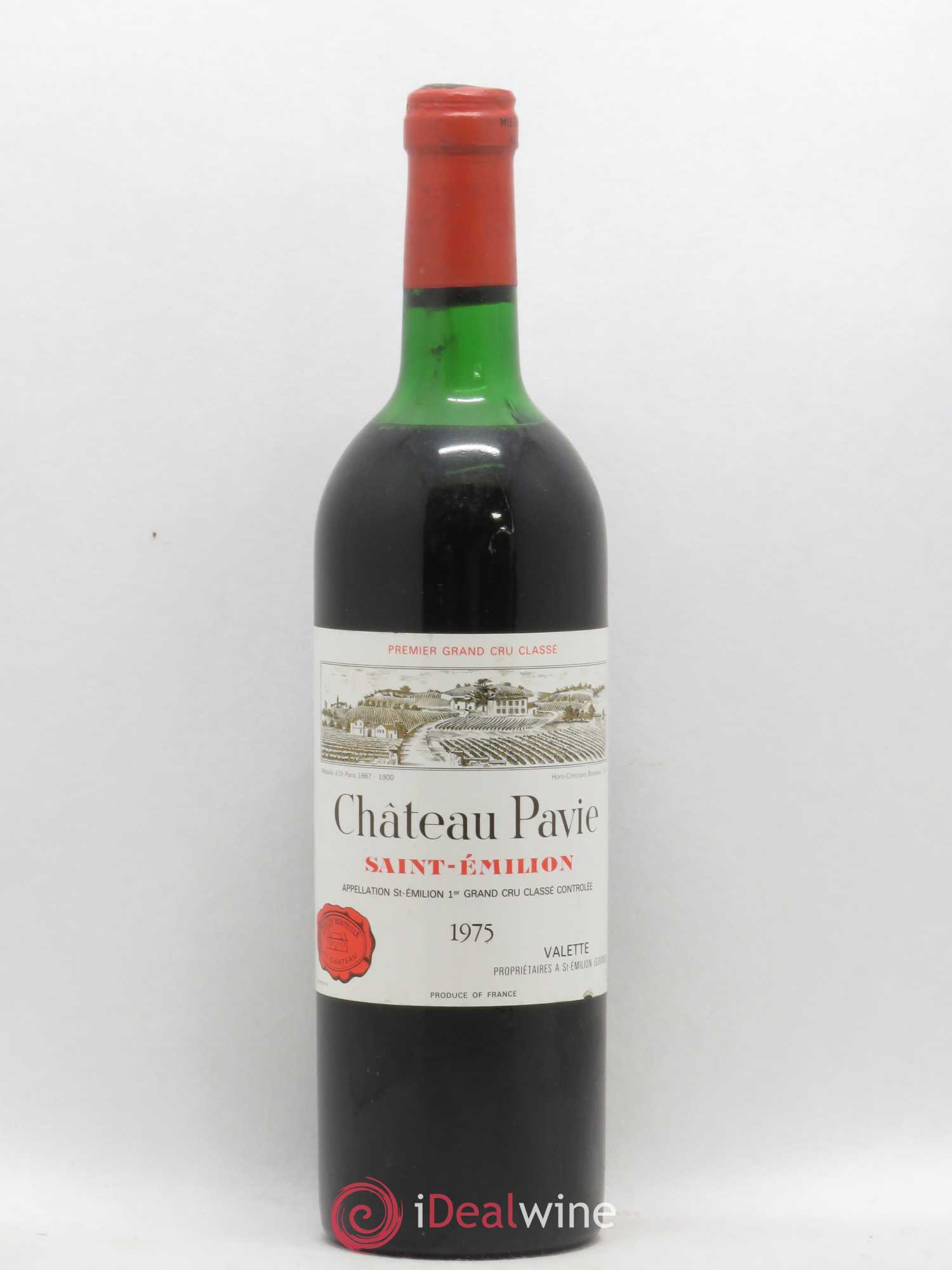 Château Pavie 1er Grand Cru Classé A 1975 - Lot de 1 bouteille - 0