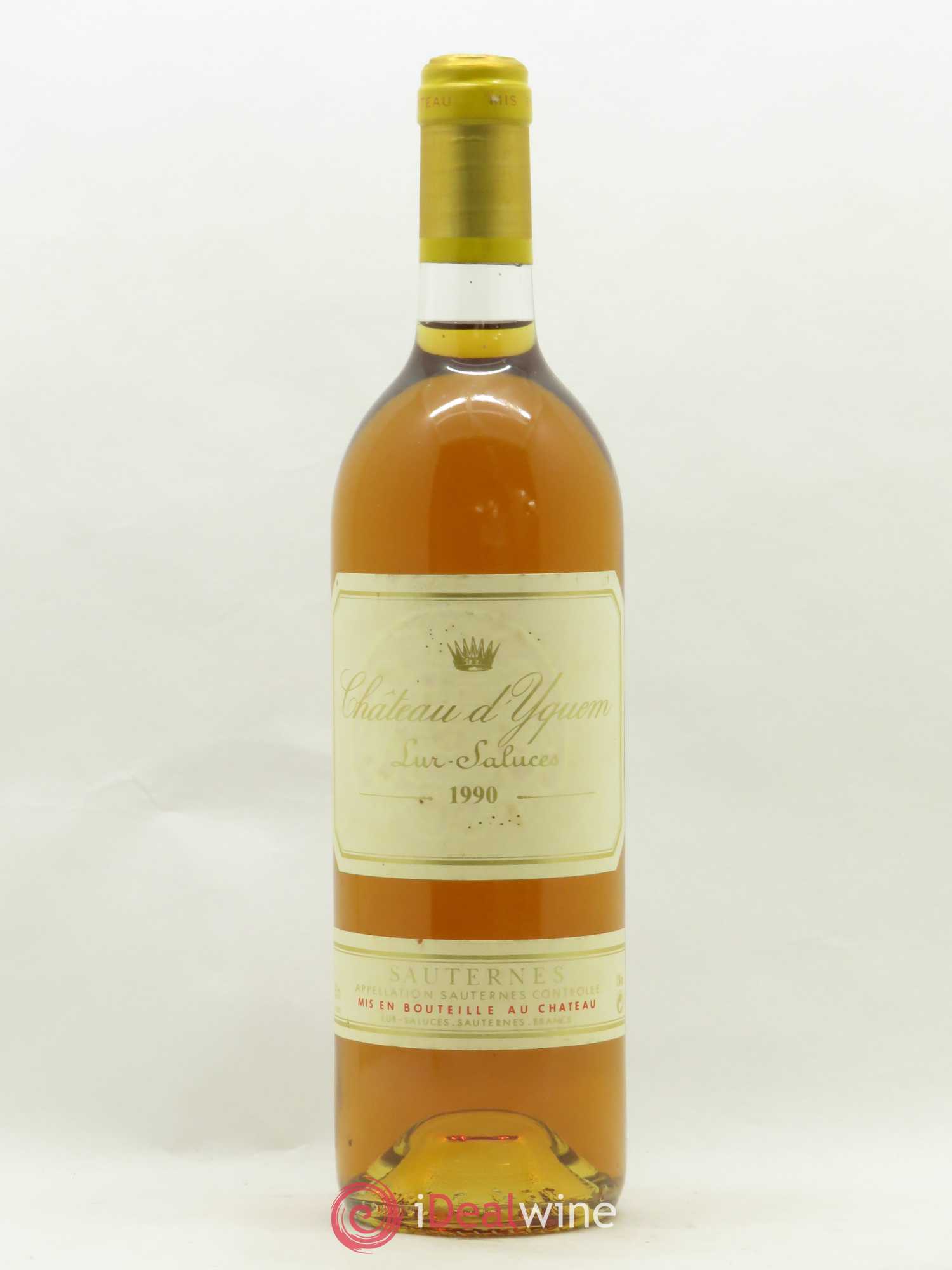 Château d' Yquem 1er Cru Classé Supérieur 1990 - Lotto di 1 bottiglia - 0