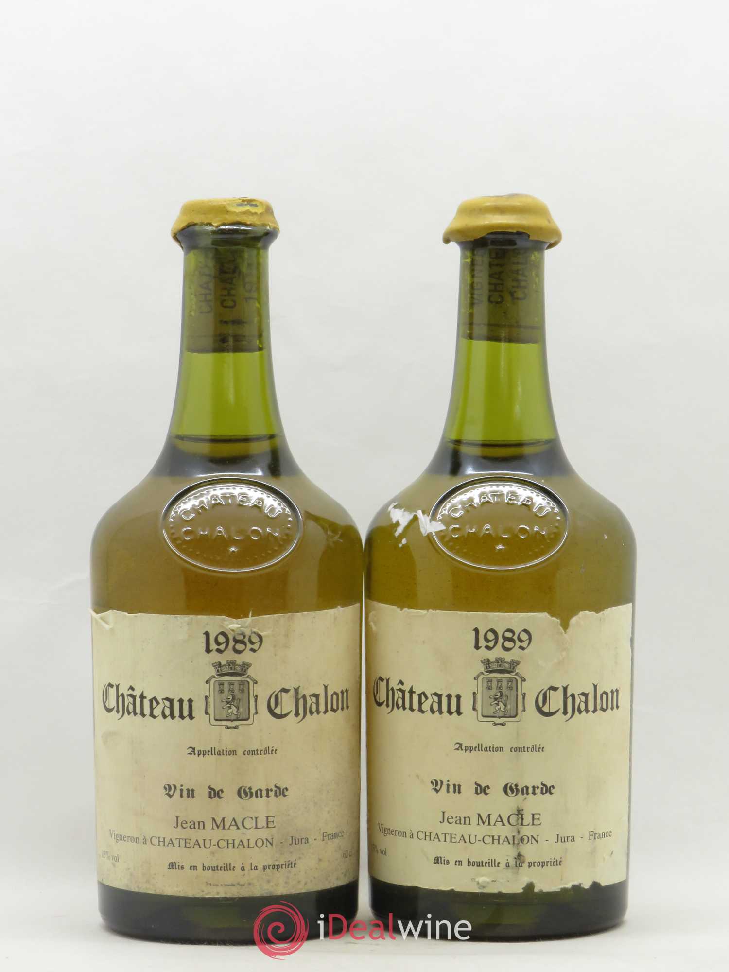 Château-Chalon Jean Macle 1989 - Lot de 2 bouteilles - 0