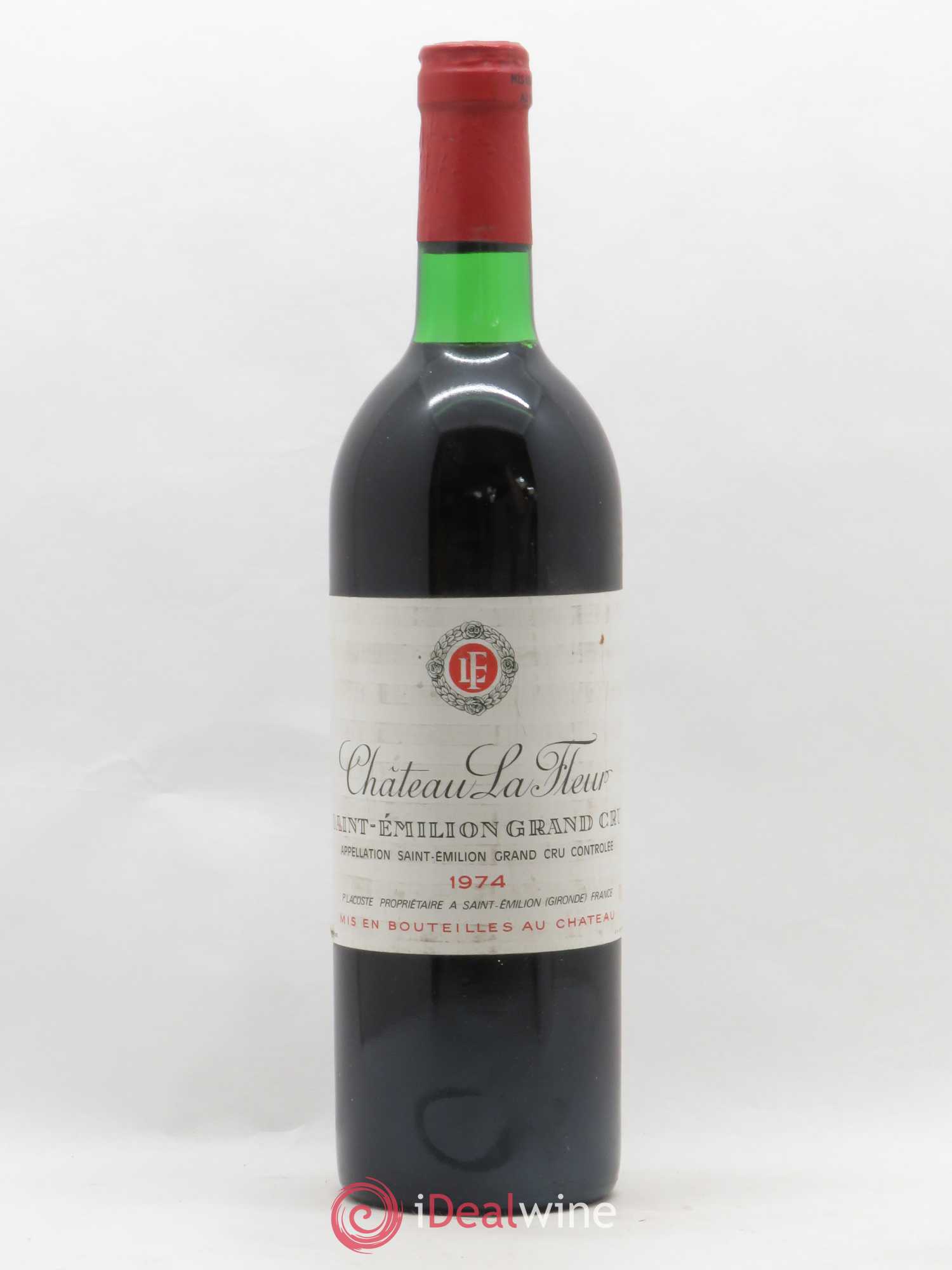 Château La Fleur 1974 - Lot de 1 bouteille - 0