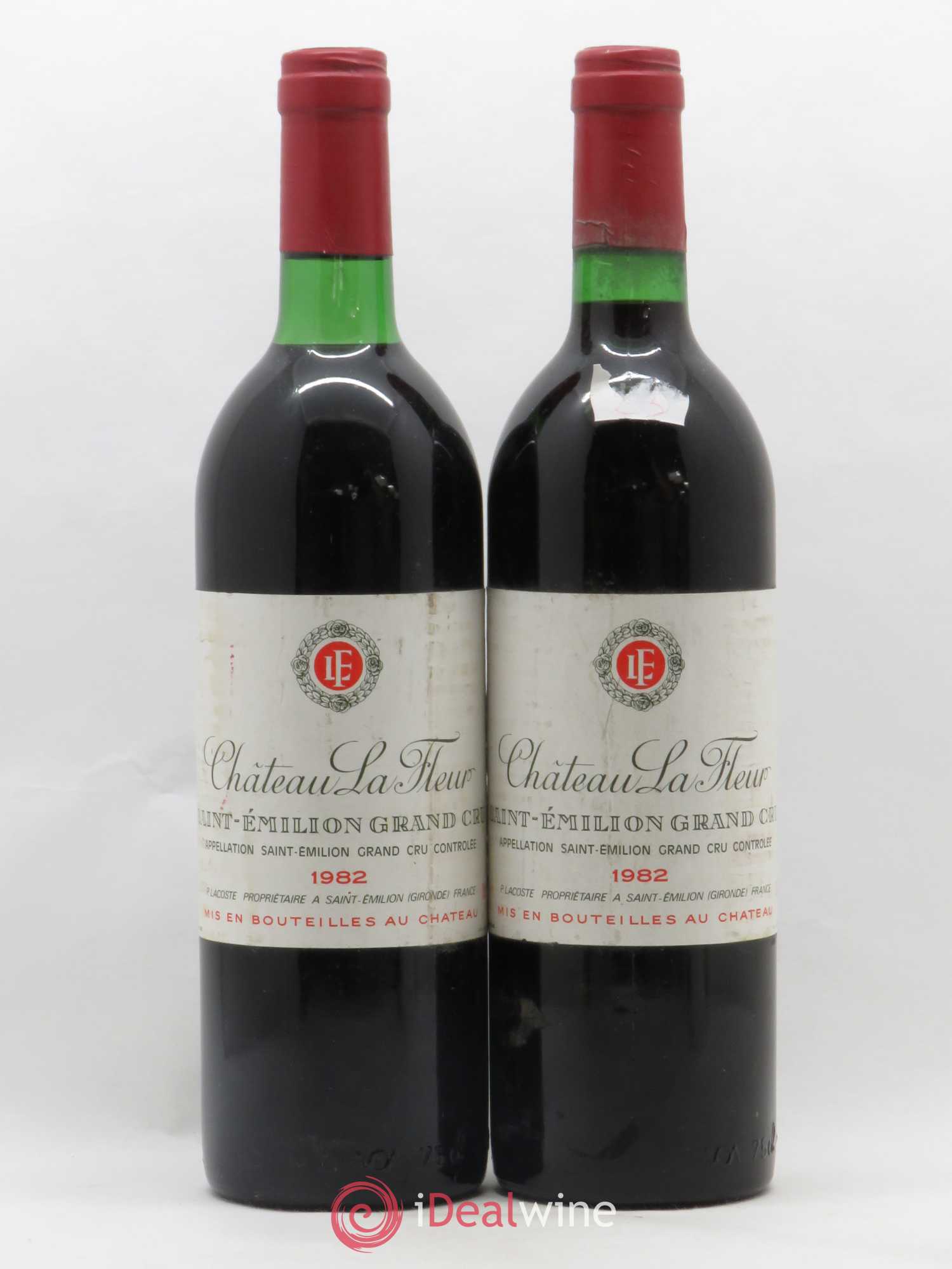 Château La Fleur 1982 - Lot de 2 bouteilles - 0
