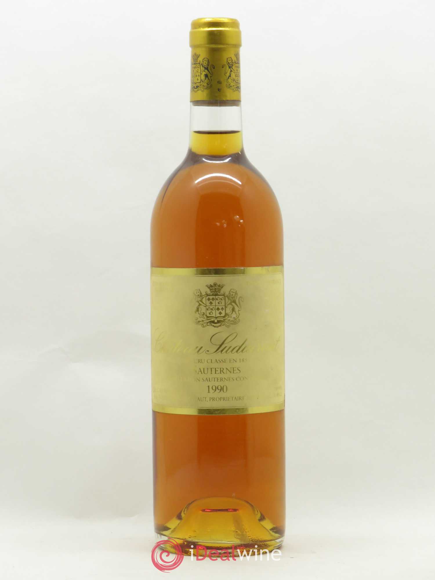Château Suduiraut 1er Grand Cru Classé 1990 - Lot de 1 bouteille - 0