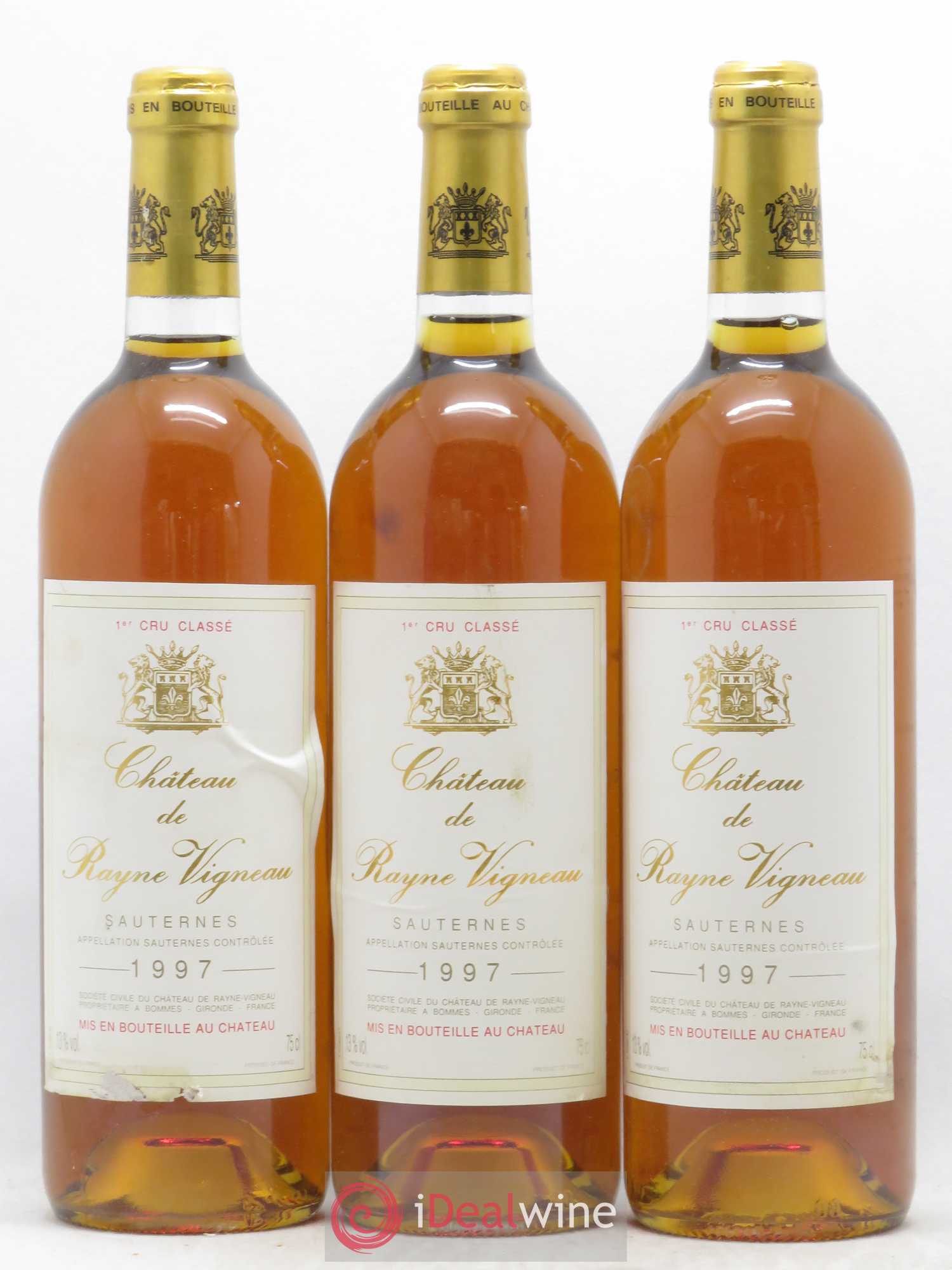 Château de Rayne Vigneau 1er Grand Cru Classé 1997 - Lotto di 12 bottiglie - 3