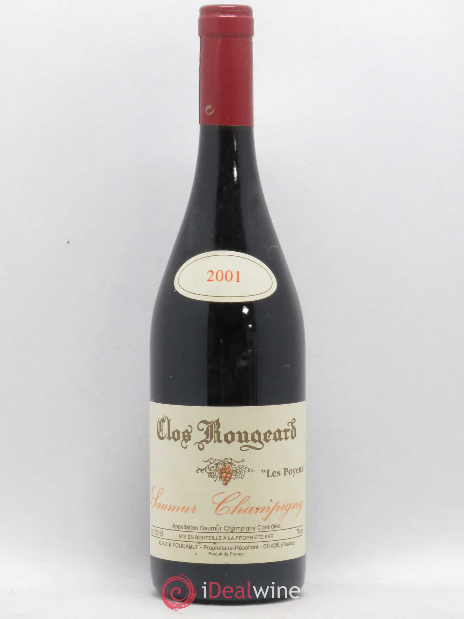 Saumur-Champigny Les Poyeux Clos Rougeard 2001 - Lot de 1 bouteille - 0