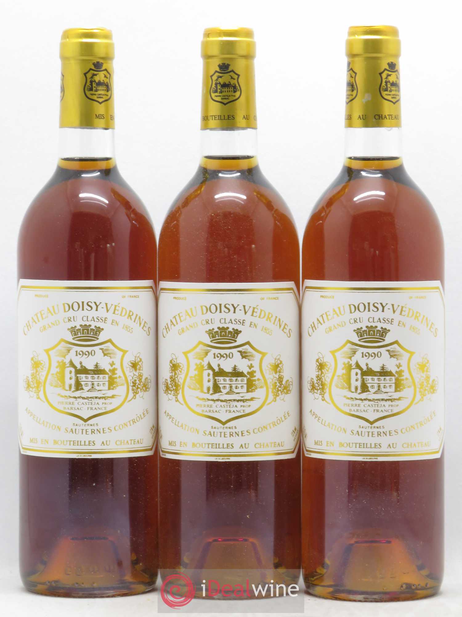 Château Doisy-Védrines 2ème Grand Cru Classé 1990 - Lotto di 12 bottiglie - 2