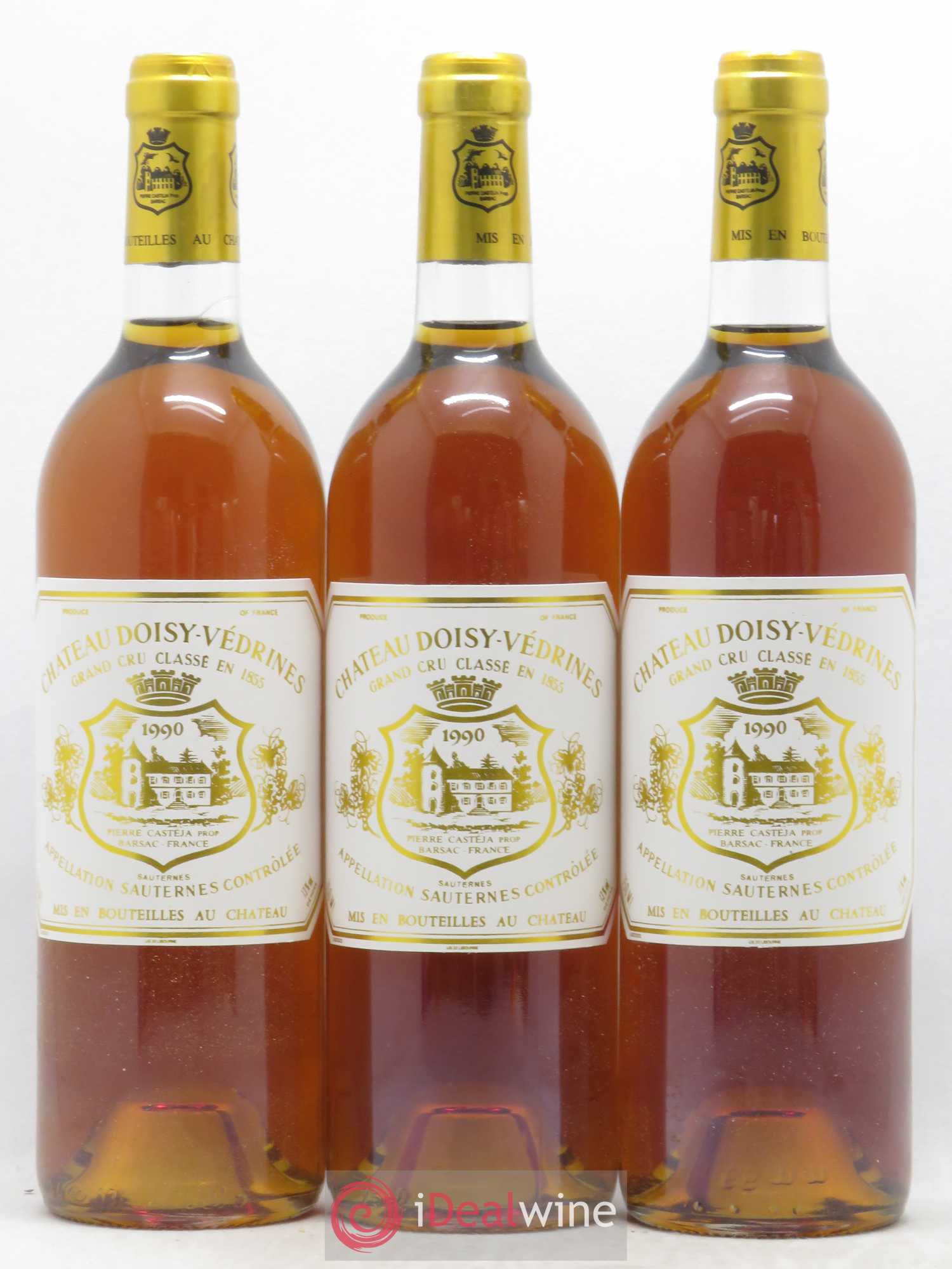 Château Doisy-Védrines 2ème Grand Cru Classé 1990 - Lotto di 12 bottiglie - 3