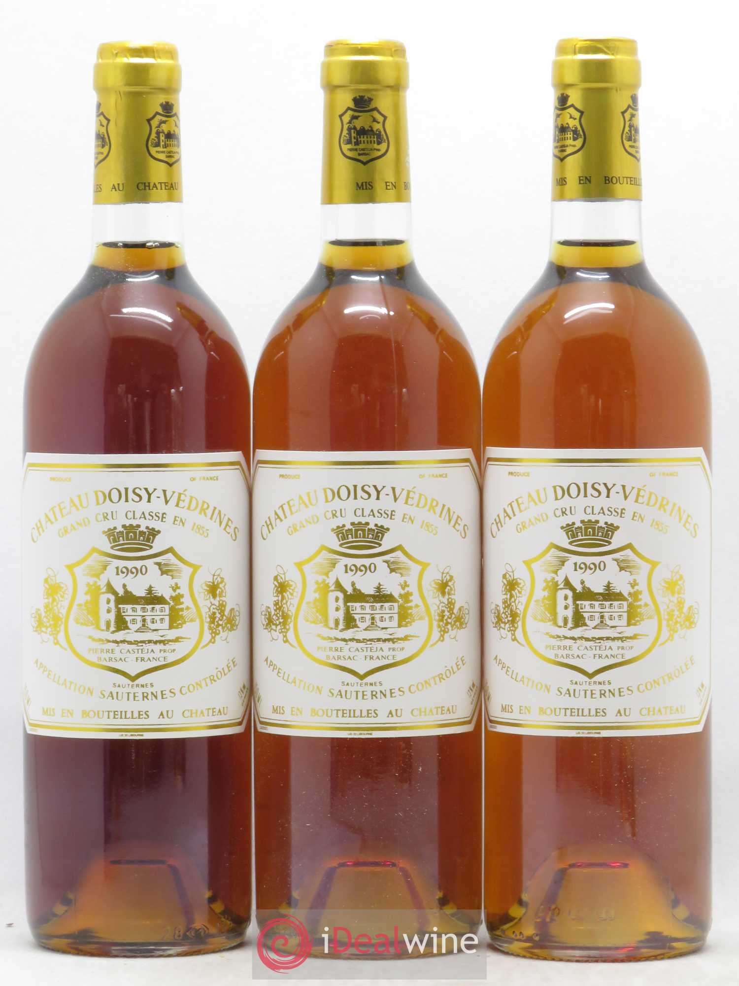 Château Doisy-Védrines 2ème Grand Cru Classé 1990 - Lotto di 12 bottiglie - 4