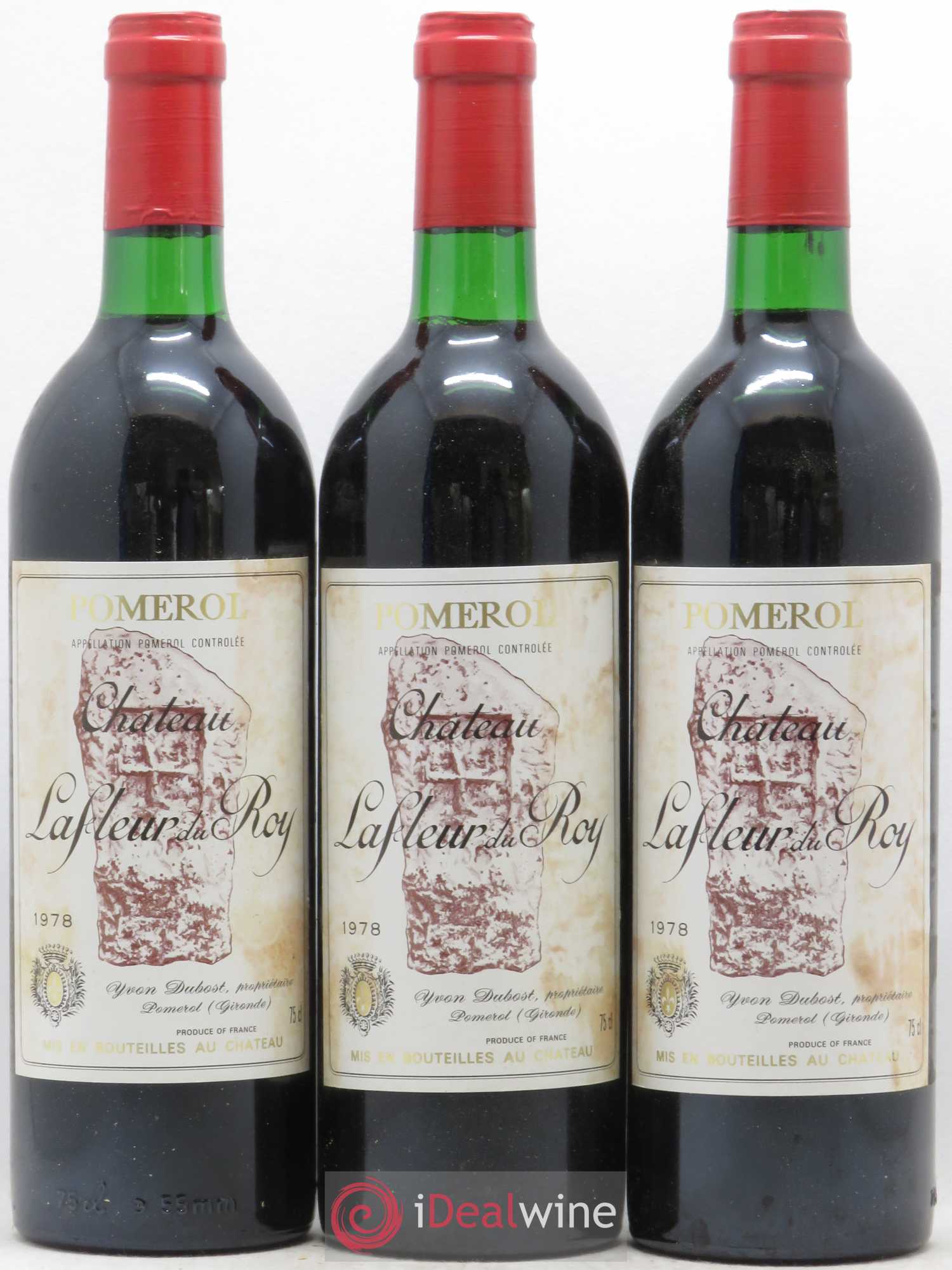 Lafleur du Roy 1978 - Lot de 12 bouteilles - 2