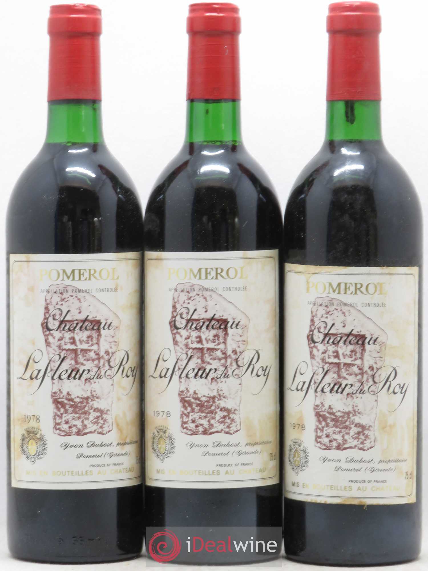 Lafleur du Roy 1978 - Lot de 12 bouteilles - 4