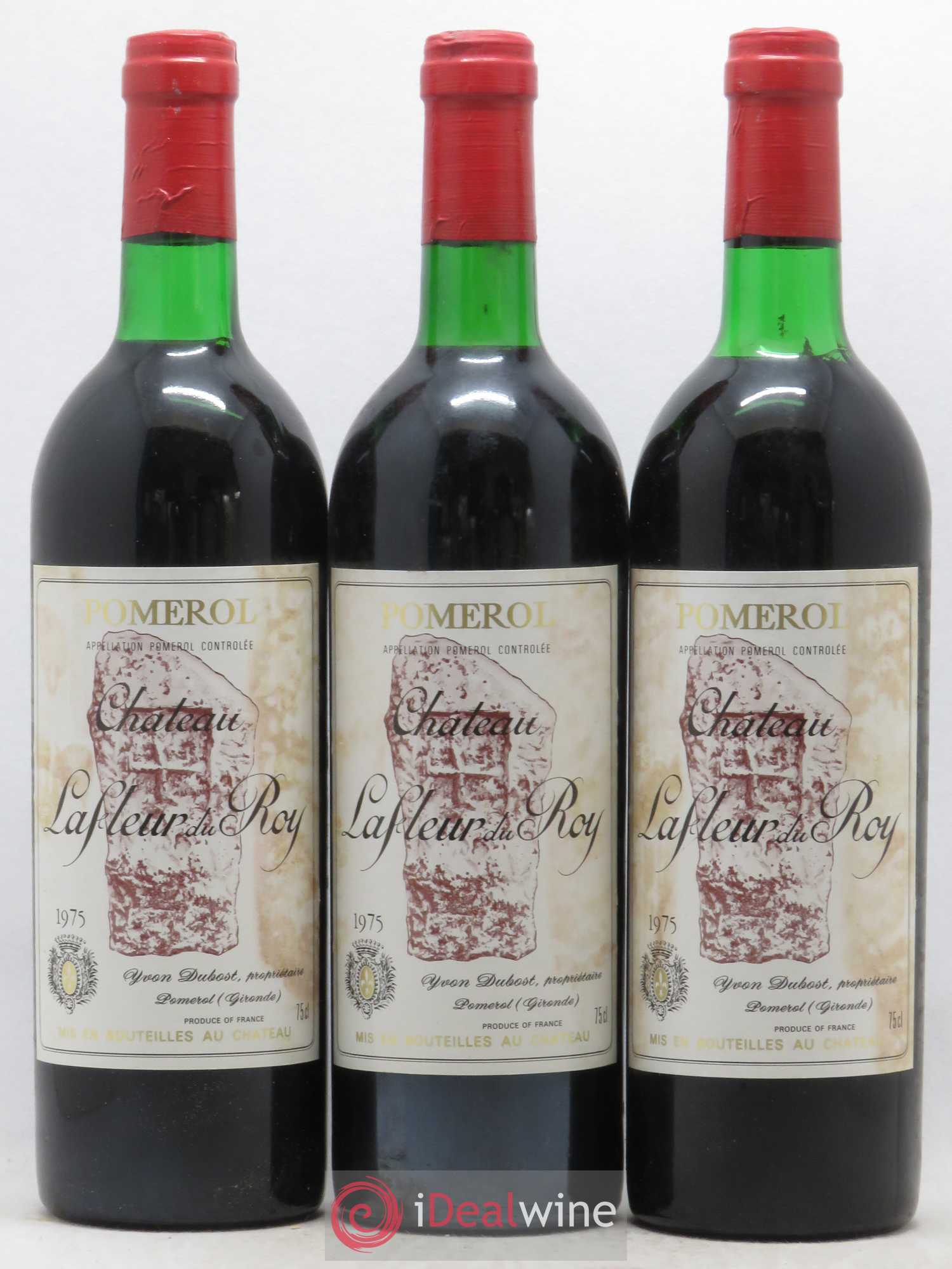 Lafleur du Roy 1975 - Lot de 12 bouteilles - 1