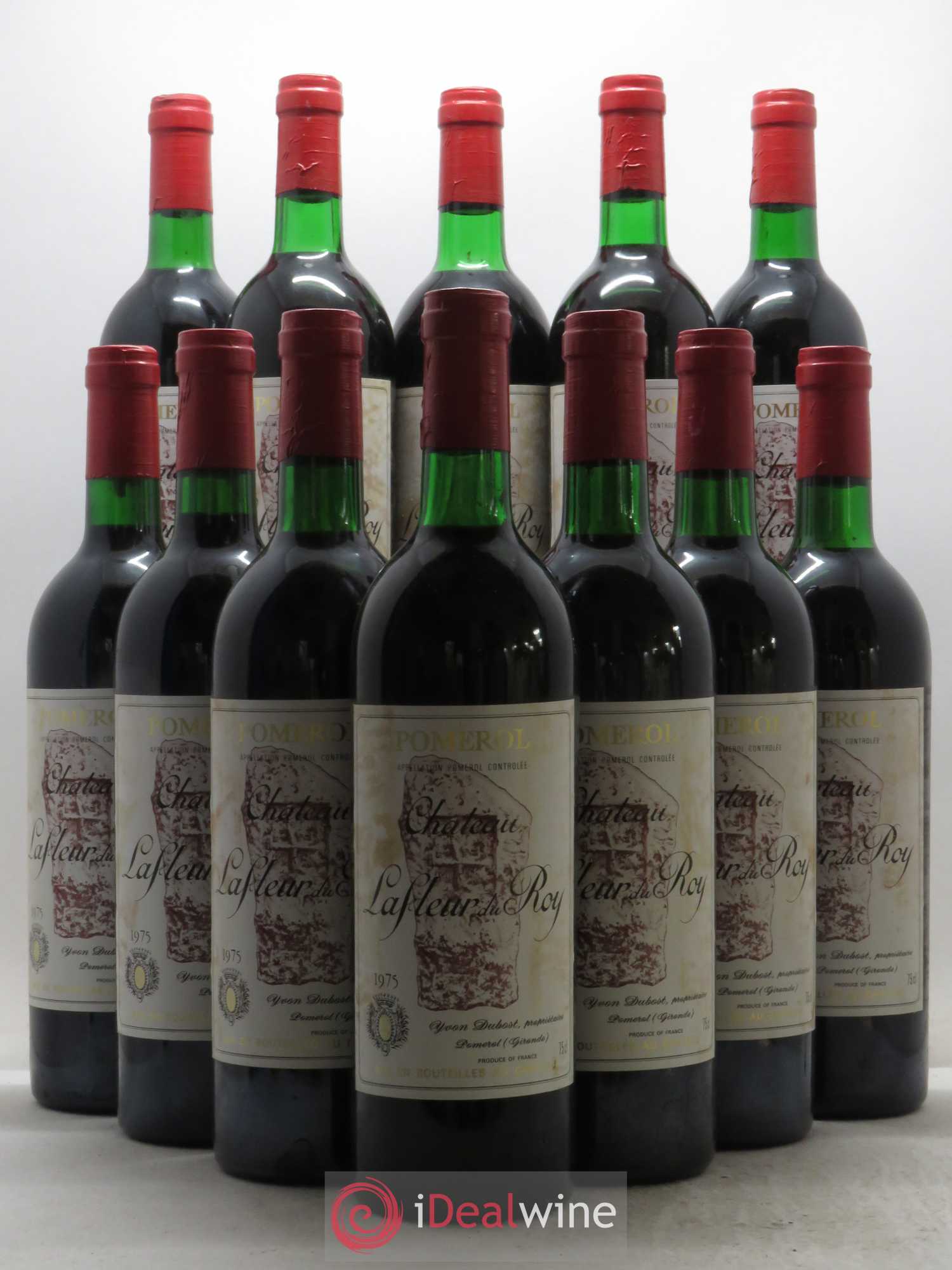 Lafleur du Roy 1975 - Lot de 12 bouteilles - 0