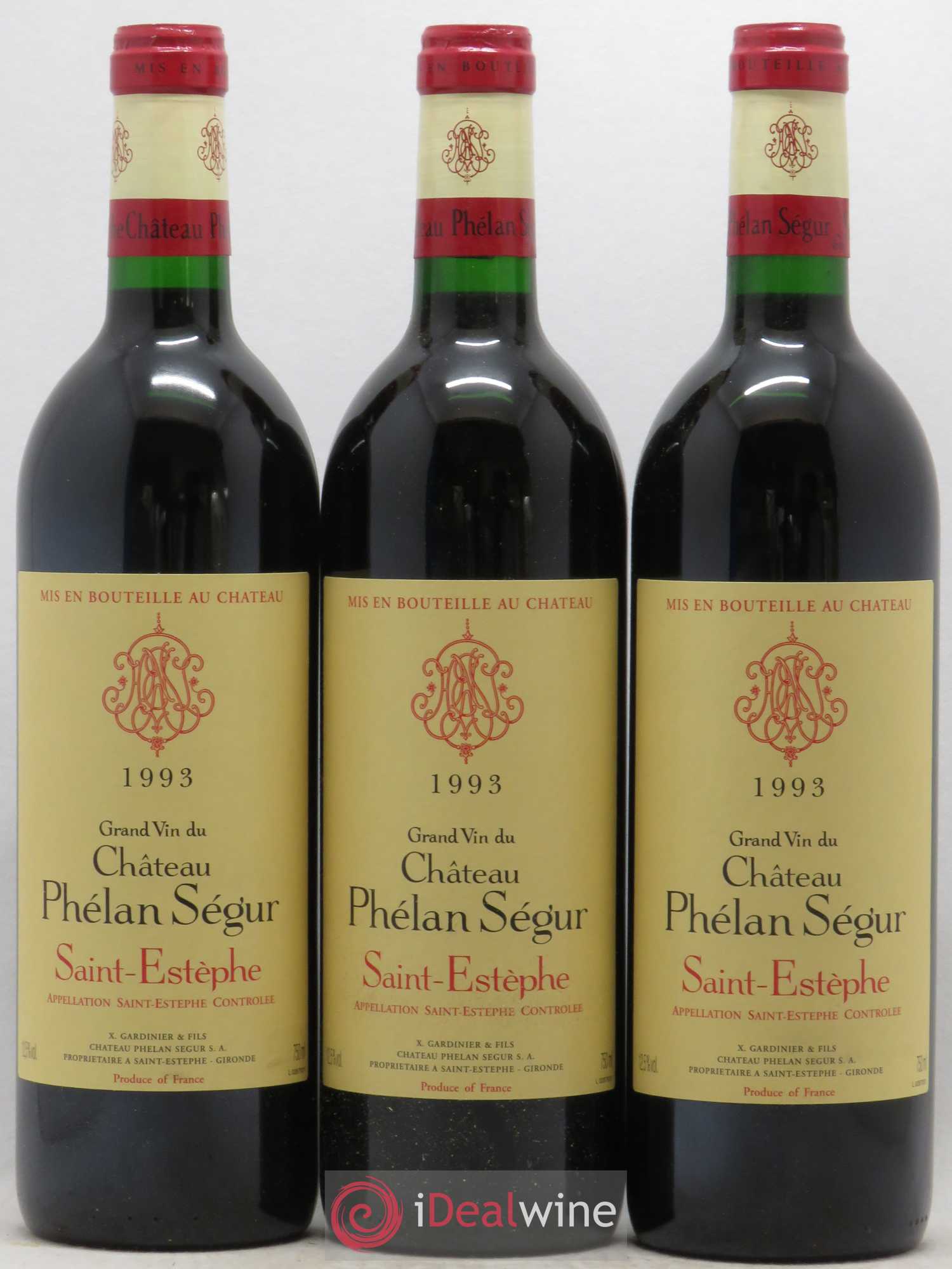 Château Phélan Ségur 1993 - Lot de 12 bouteilles - 4