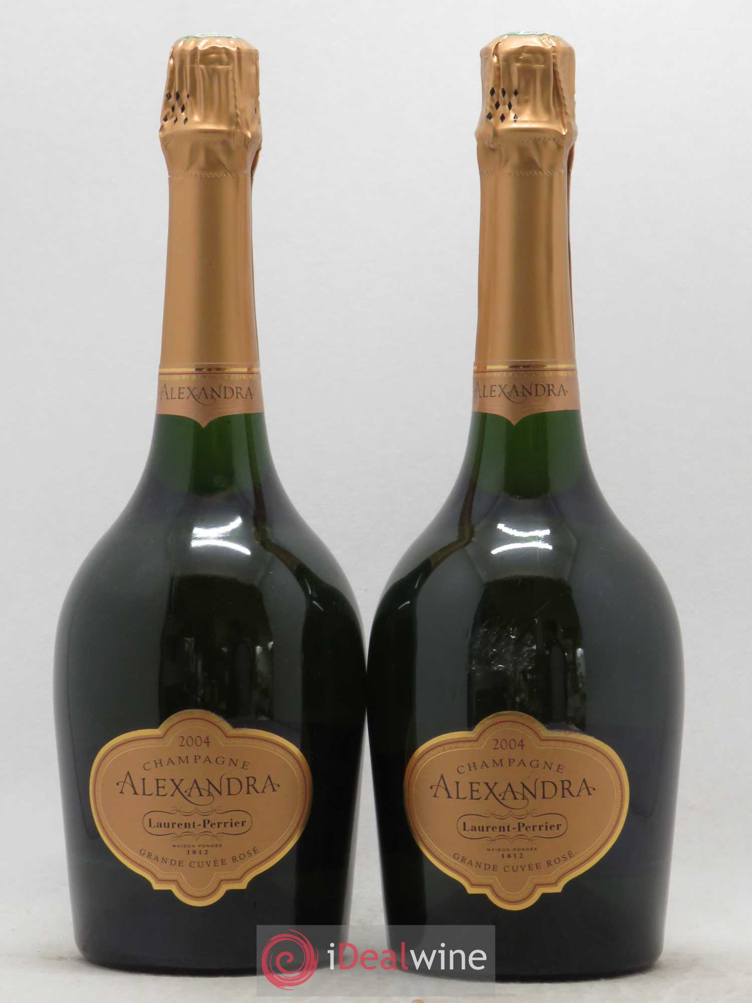 Cuvée Alexandra Laurent Perrier 2004 - Lot de 2 bouteilles - 0