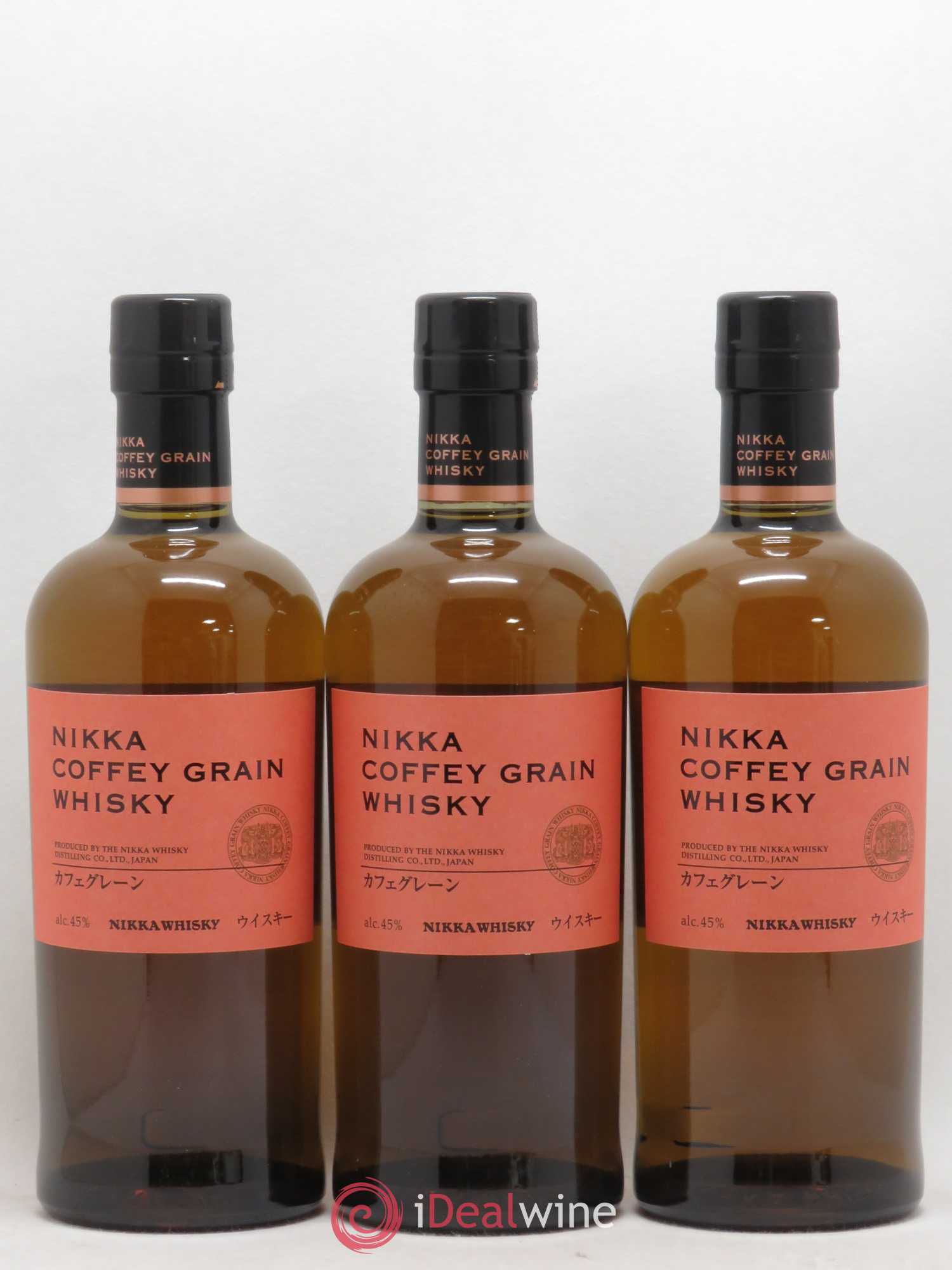 Whisky Nikka Coffey Grain - Lot de 3 bouteilles - 0