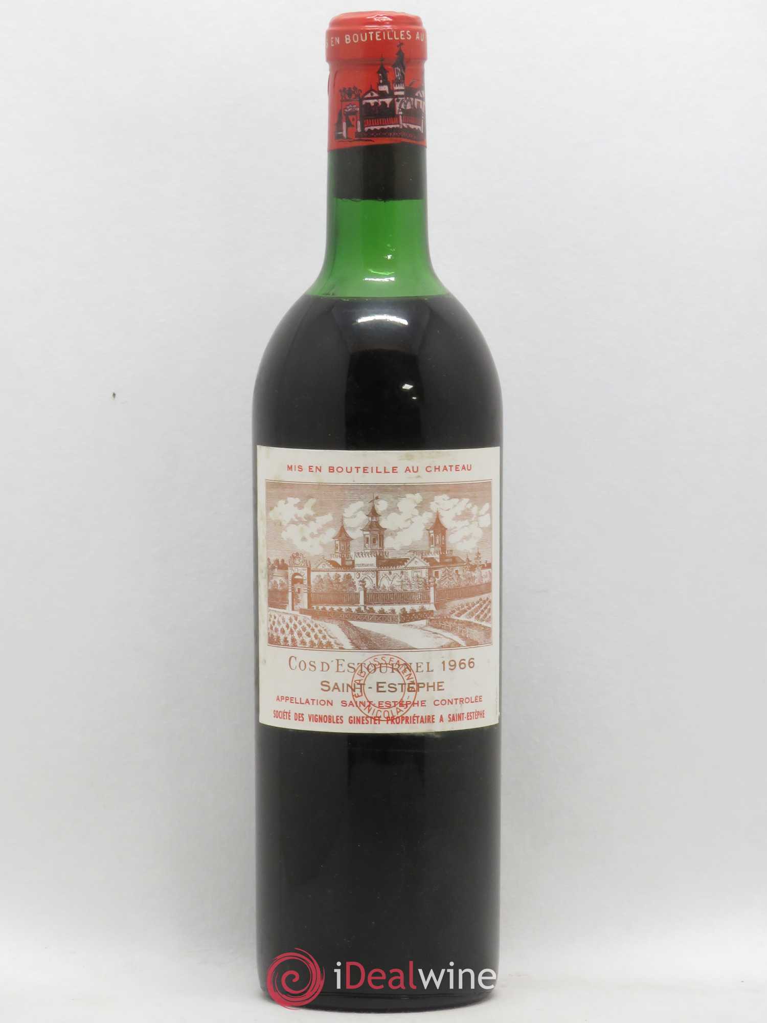 Cos d'Estournel 2ème Grand Cru Classé 1966 - Lot de 1 bouteille - 0