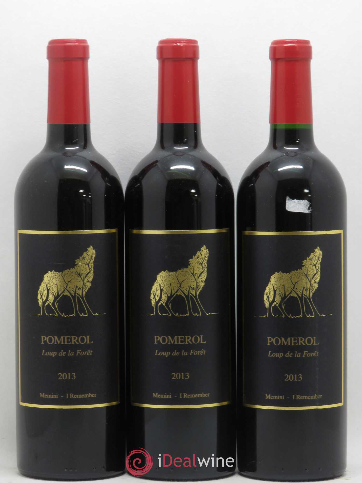 Pomerol Domaine du Loup de la Forêt 2013 - Posten von 3 Flaschen - 0