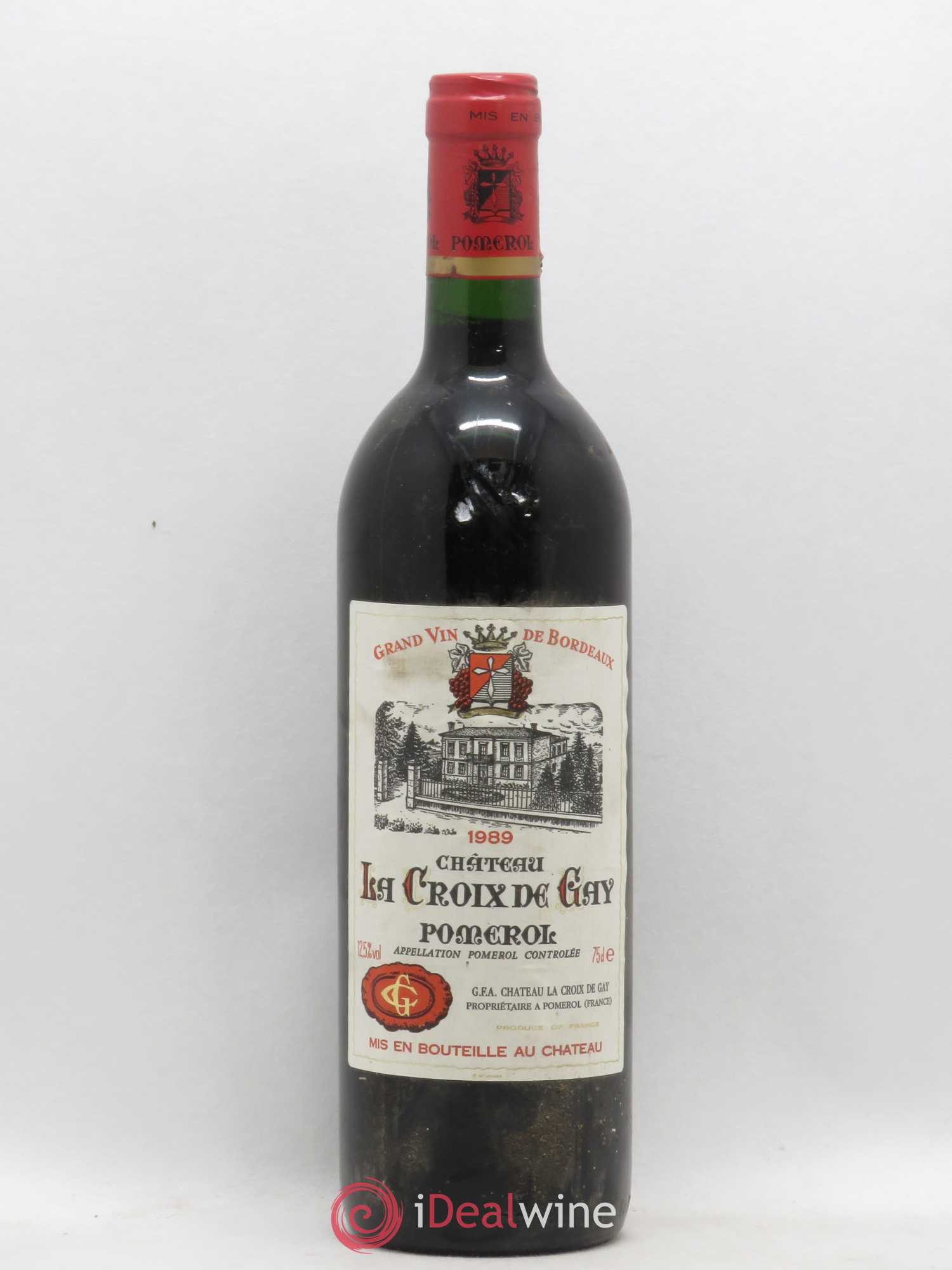 Château la Croix de Gay 1989 - Lot de 1 bouteille - 0