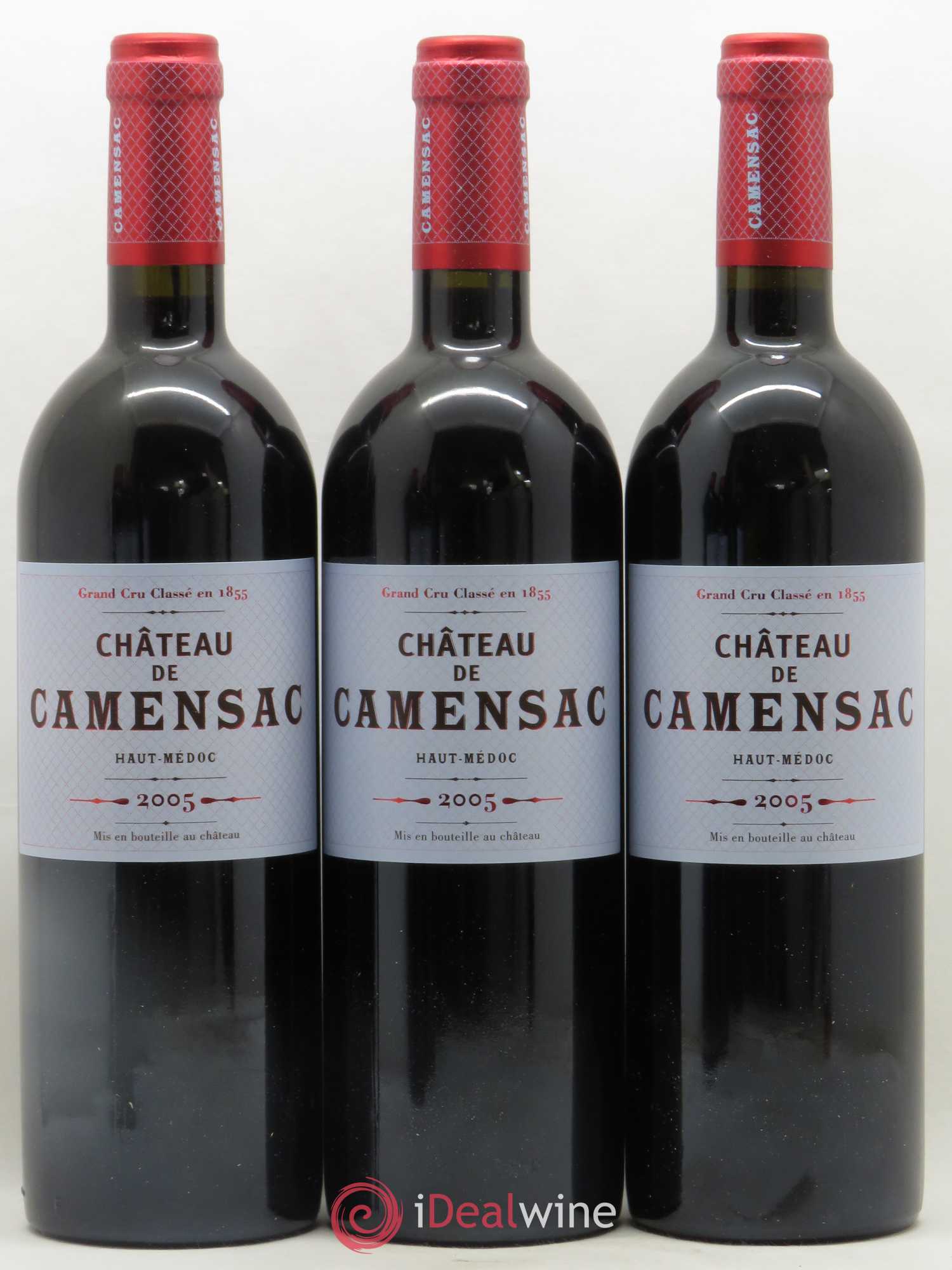 Château Camensac 5ème Grand Cru Classé 2005 - Lot de 12 bouteilles - 2