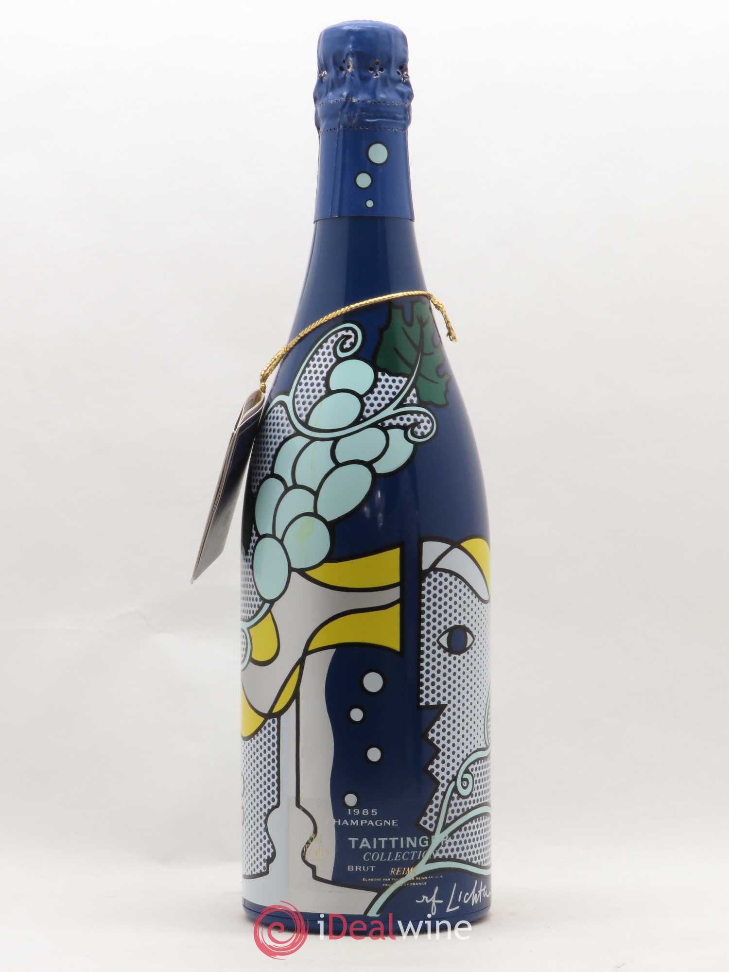 1985 - Collection Lichtenstein Taittinger 1985 - Lot de 1 bouteille - 0
