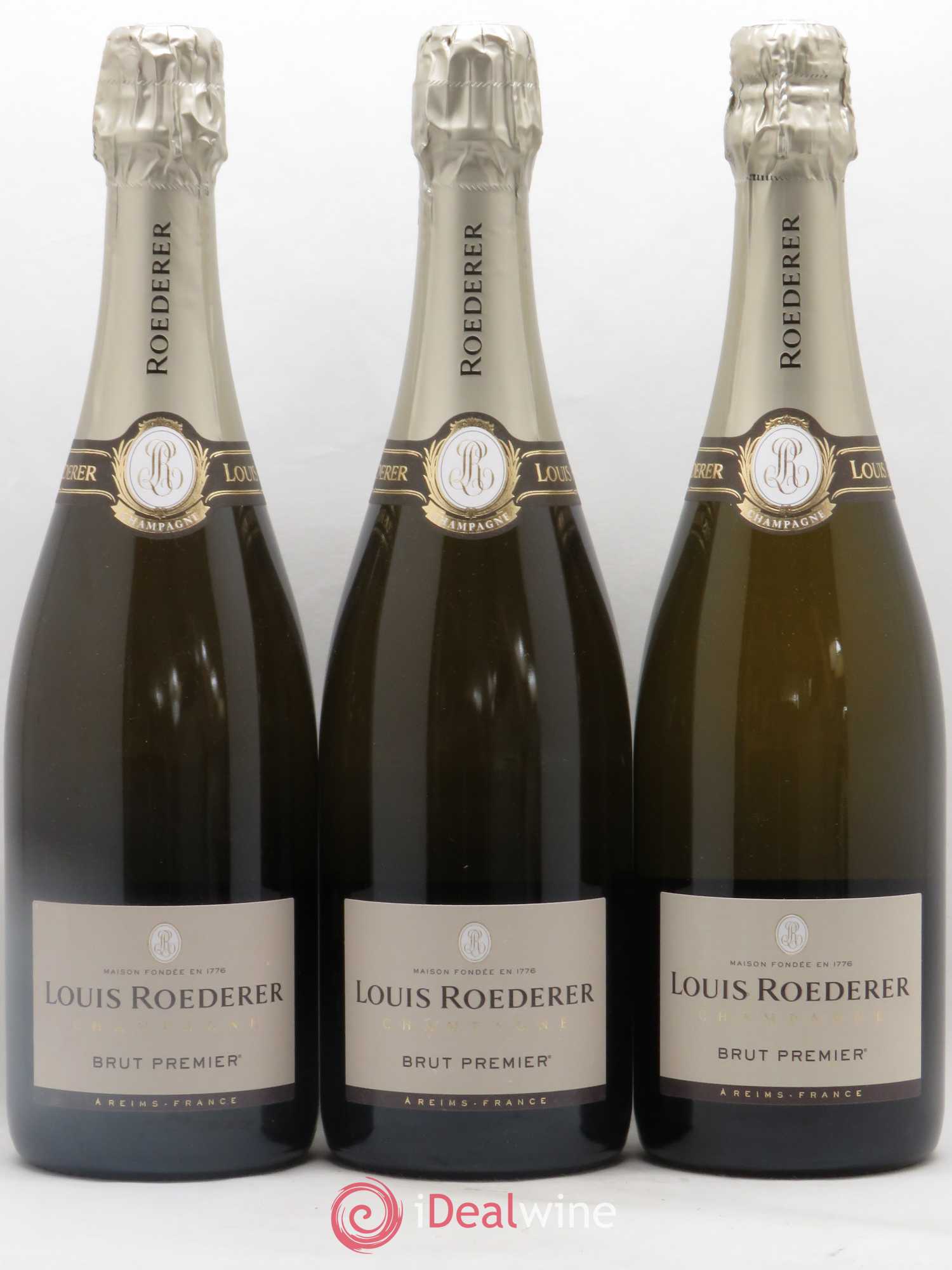 Premier Brut Louis Roederer - Lot de 3 bouteilles - 0