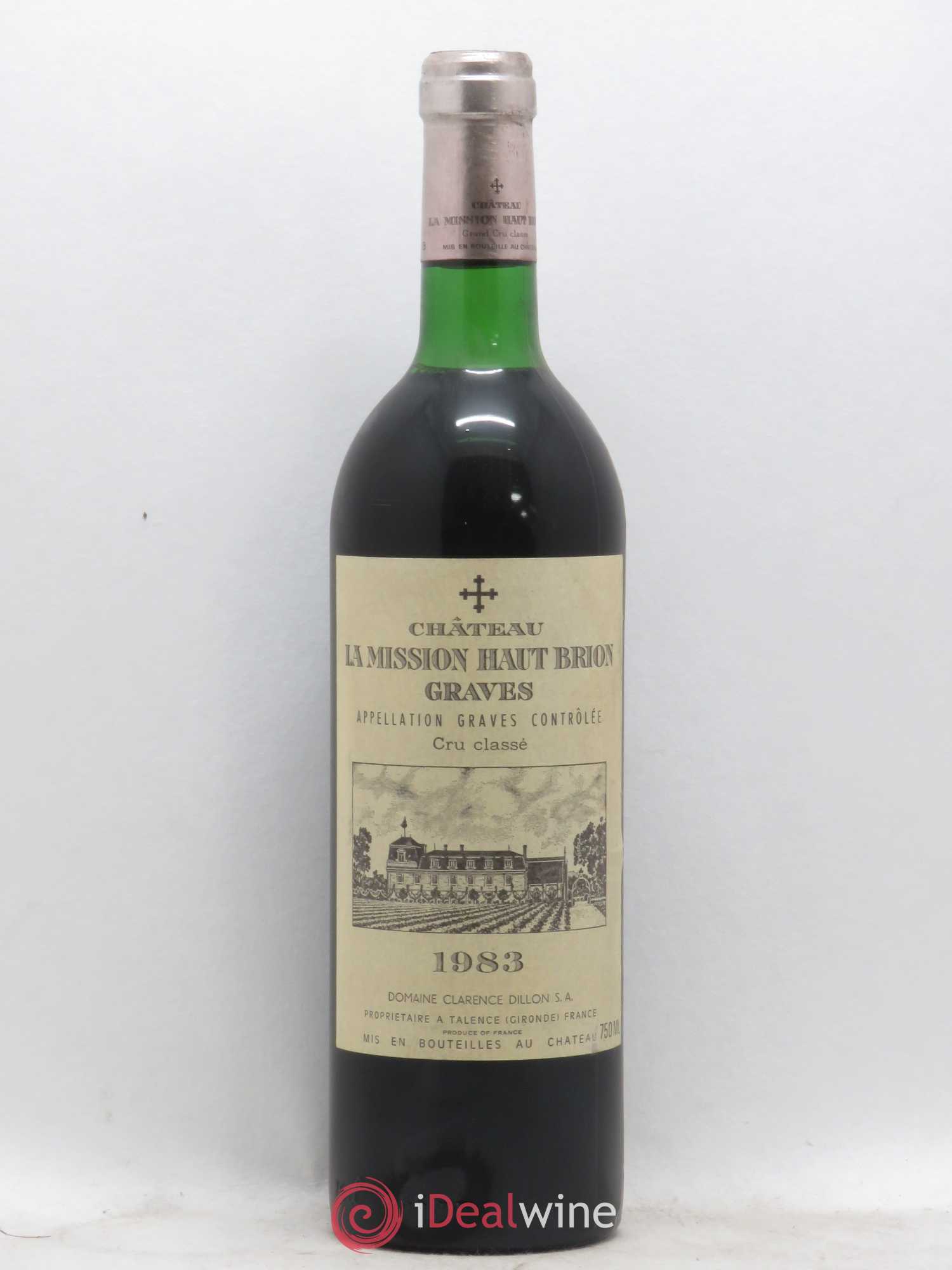 Château la Mission Haut-Brion Cru Classé de Graves 1983 - Lot de 1 bouteille - 0