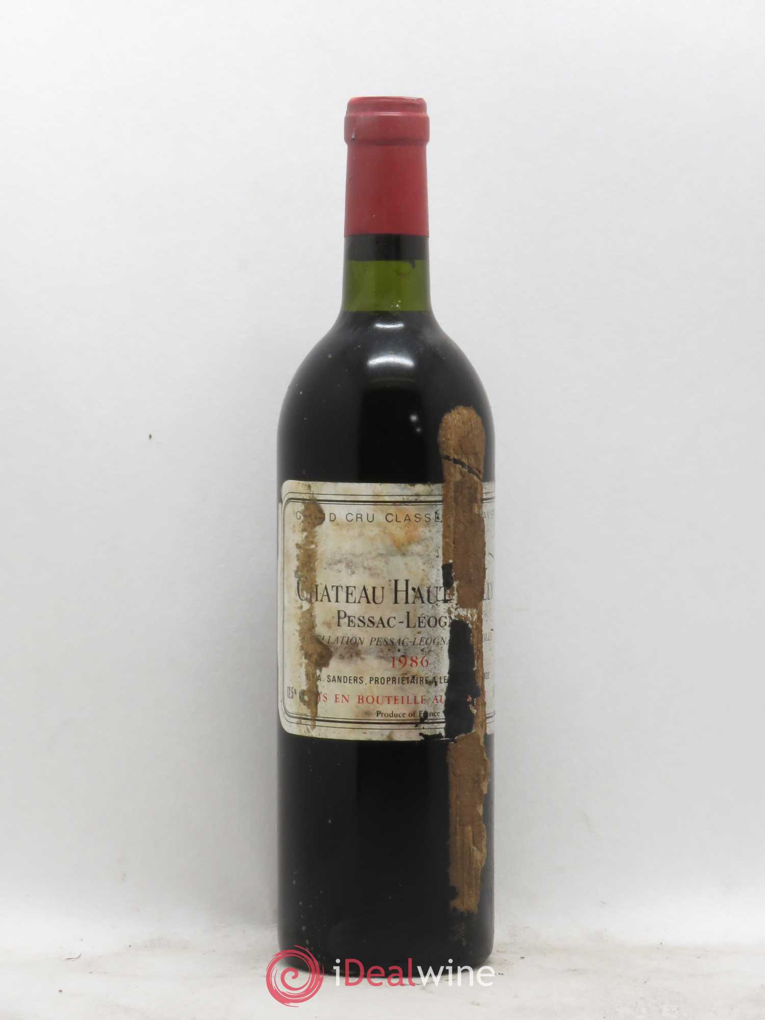 Château Haut-Bailly Cru Classé de Graves 1986 - Lot de 1 bouteille - 0