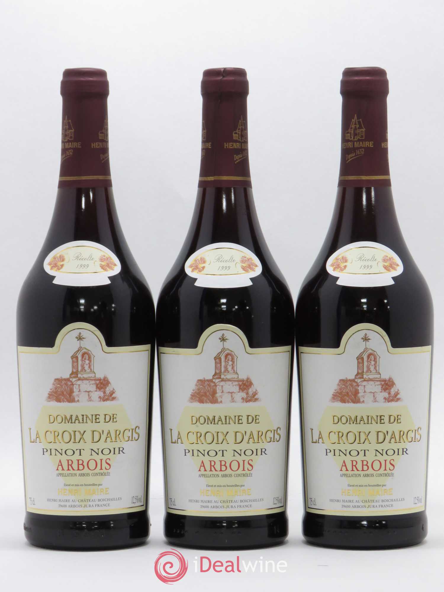 Arbois Domaine de La Croix D'Argis 1999 - Posten von 3 Flaschen - 0