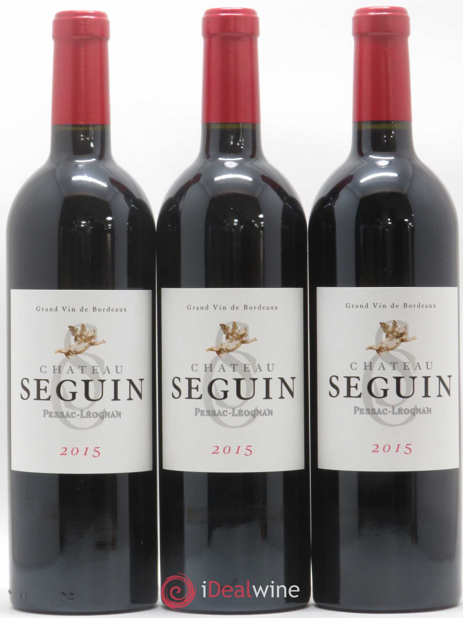 Pessac-Léognan Château Seguin (sans prix de réserve) 2015 - Posten von 6 Flaschen - 1