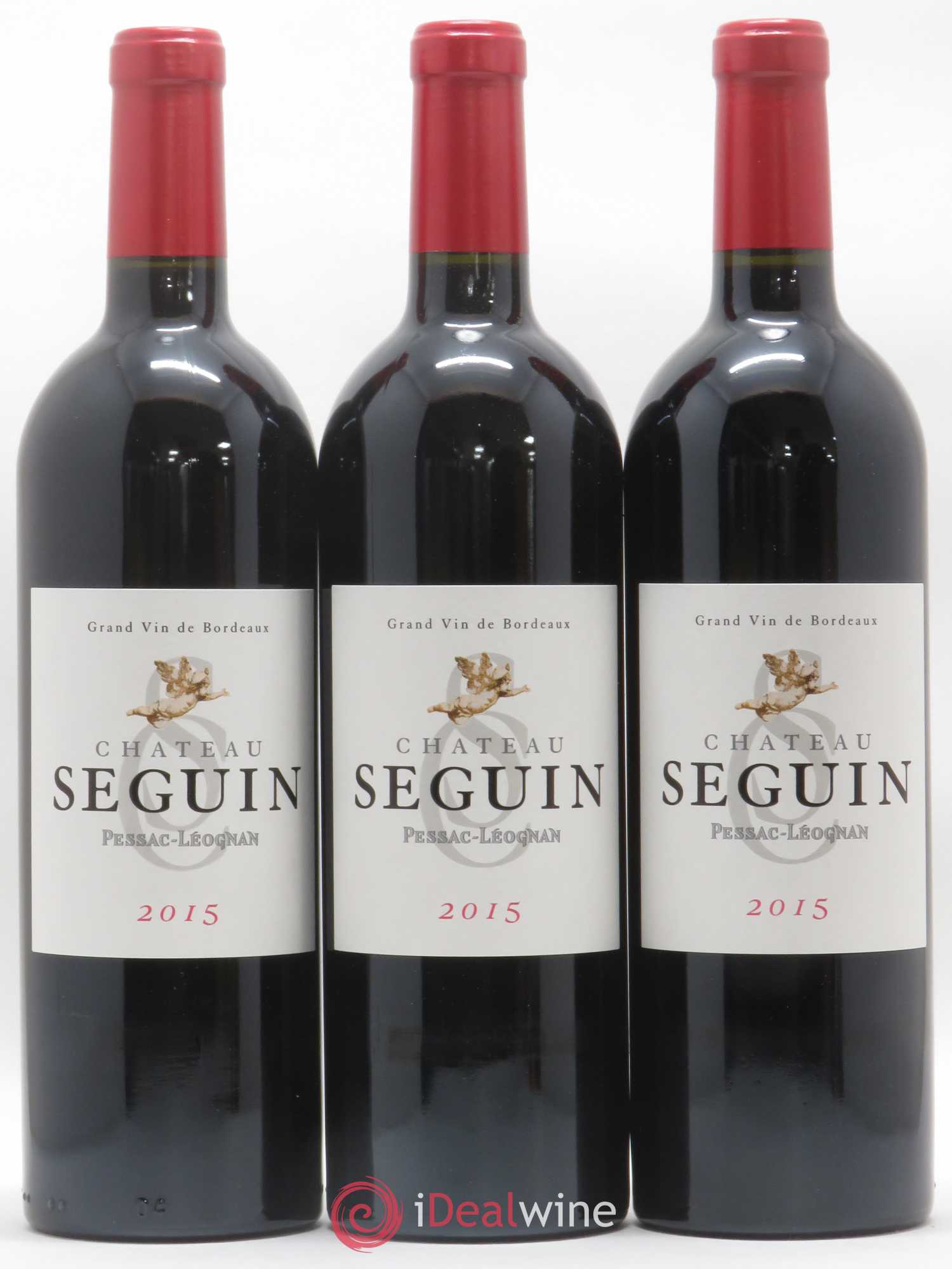 Pessac-Léognan Château Seguin (sans prix de réserve) 2015 - Posten von 6 Flaschen - 2
